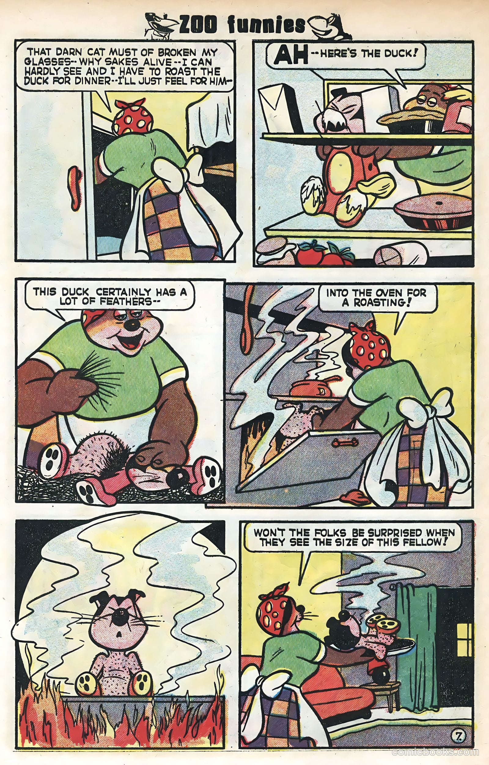 Zoo Funnies #1 — page 32 of 36