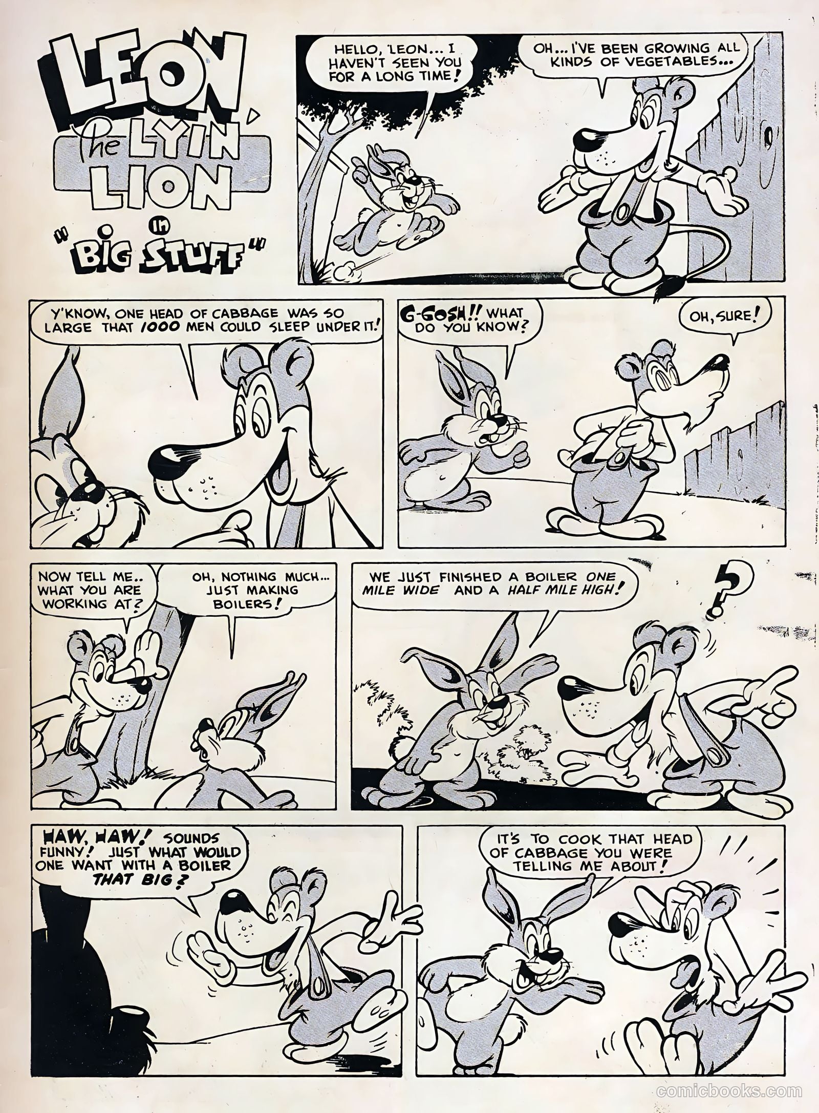 Zoo Funnies #1 — page 35 of 36