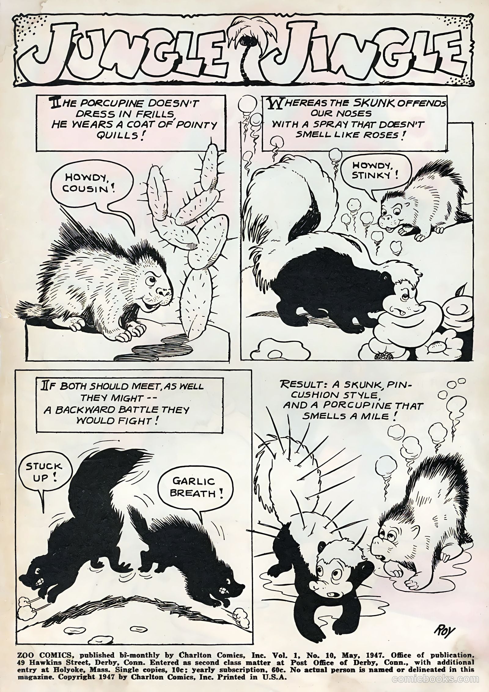 Zoo Funnies #10 — page 2 of 36