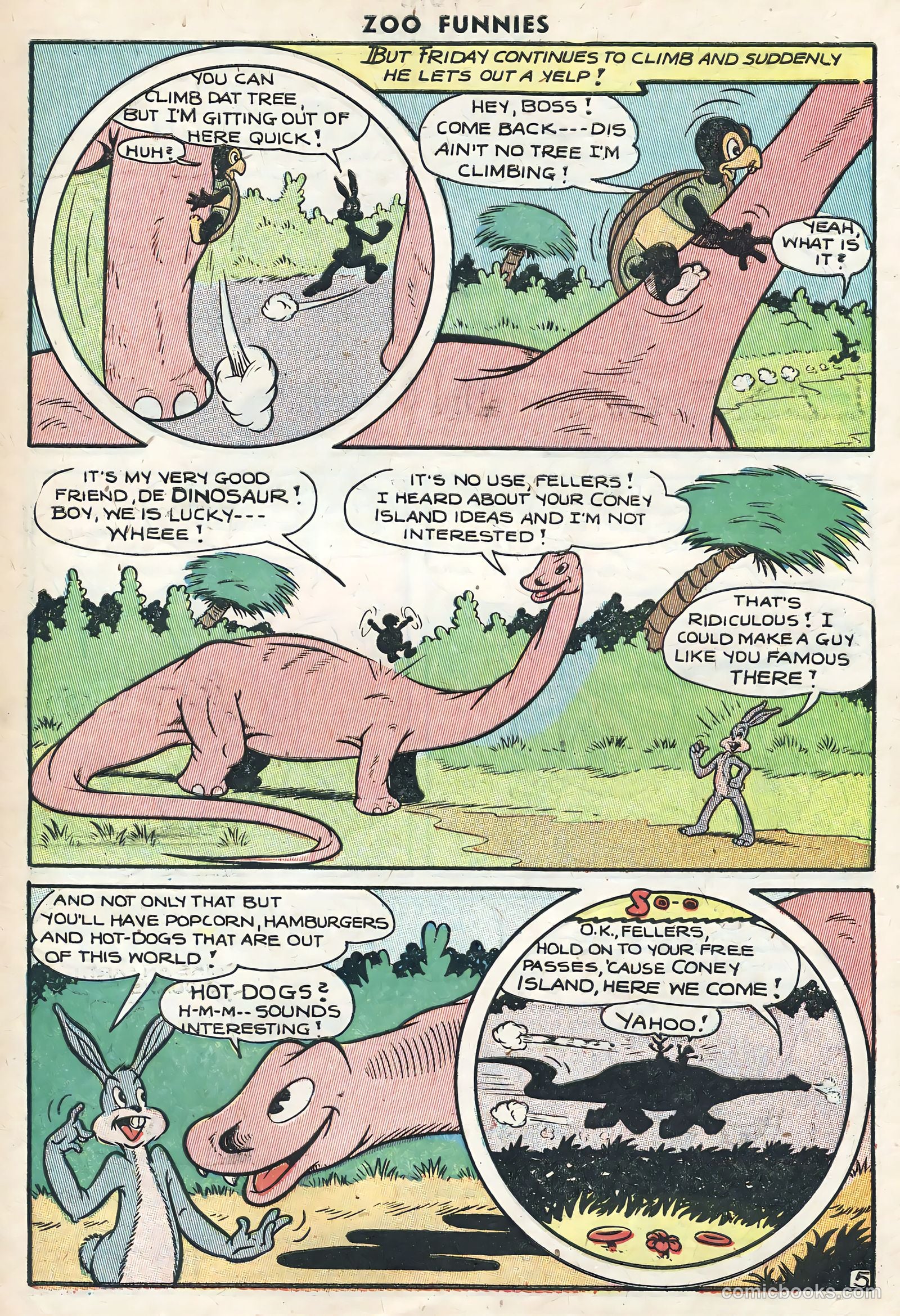 Zoo Funnies #10 — page 7 of 36