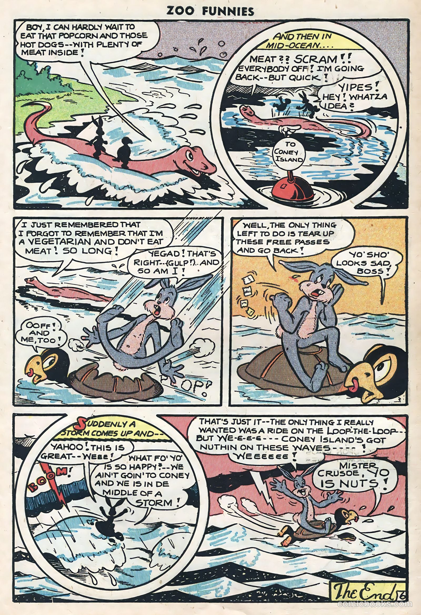 Zoo Funnies #10 — page 8 of 36