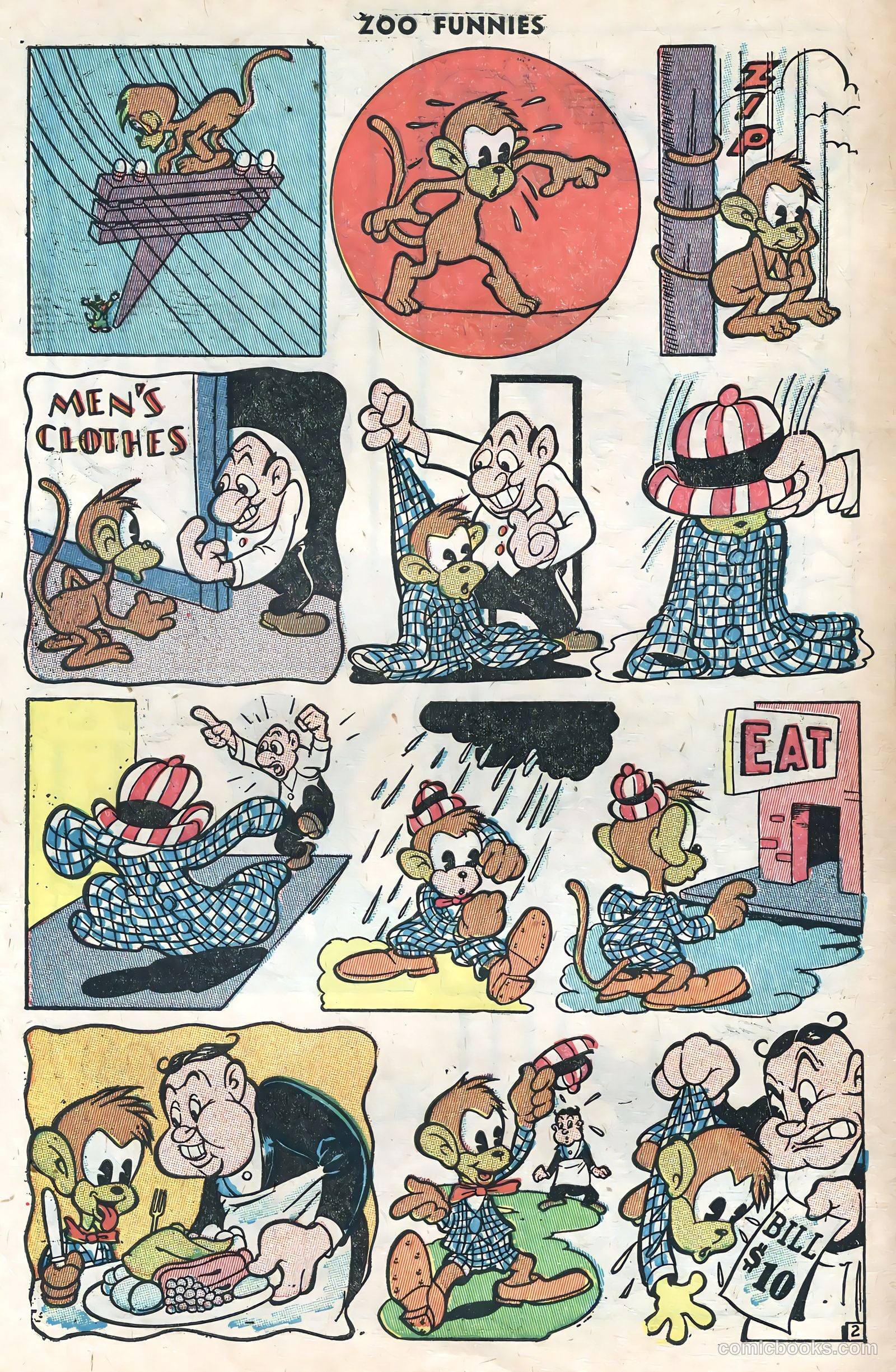 Zoo Funnies #10 — page 32 of 36