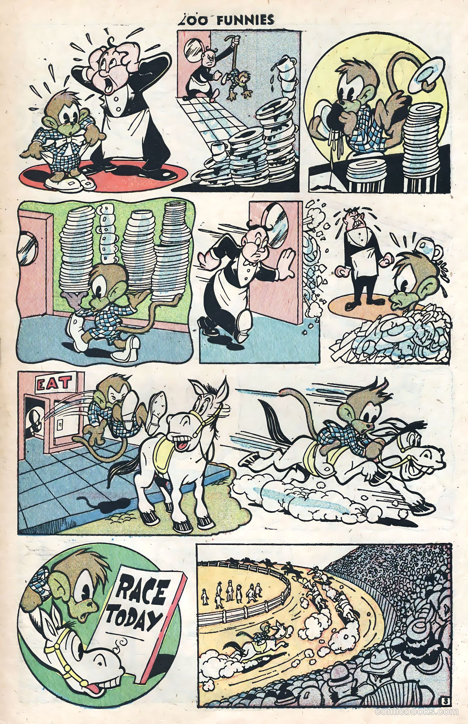 Zoo Funnies #10 — page 33 of 36