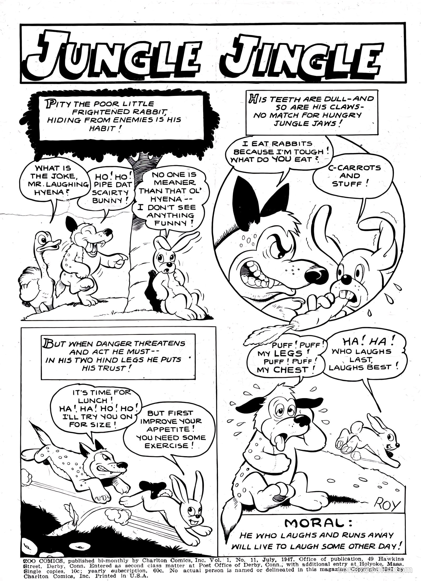 Zoo Funnies #11 — page 2 of 35