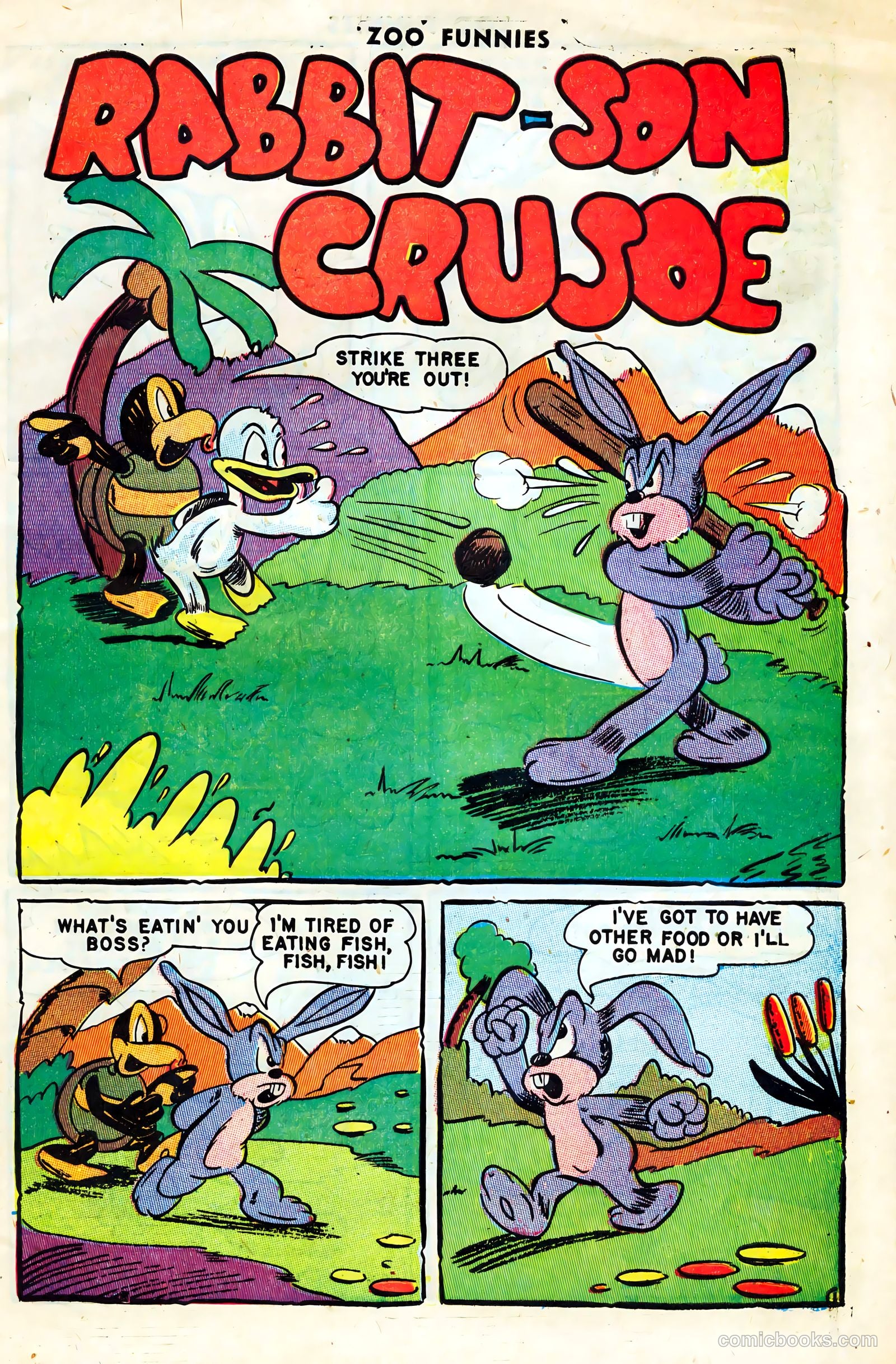 Zoo Funnies #14 — page 3 of 36