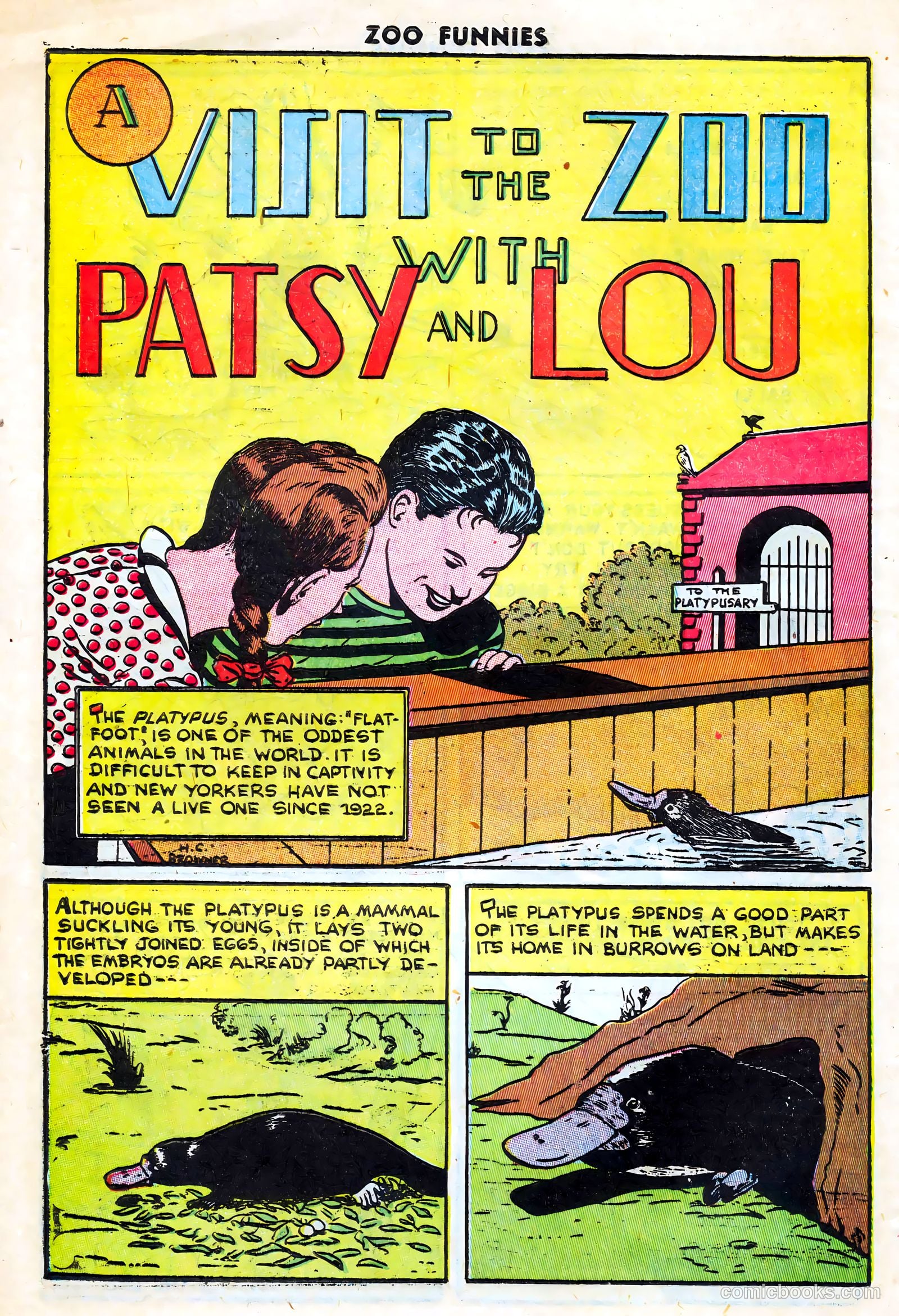 Zoo Funnies #14 — page 8 of 36