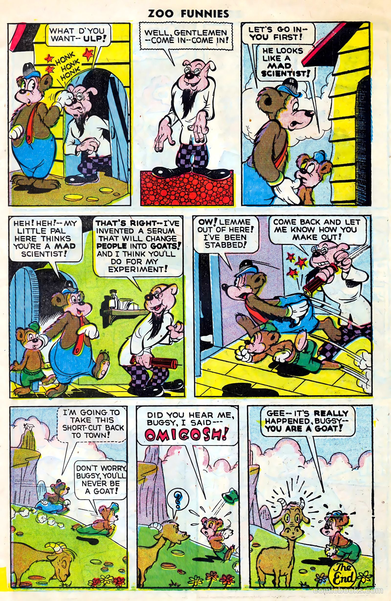 Zoo Funnies #14 — page 11 of 36