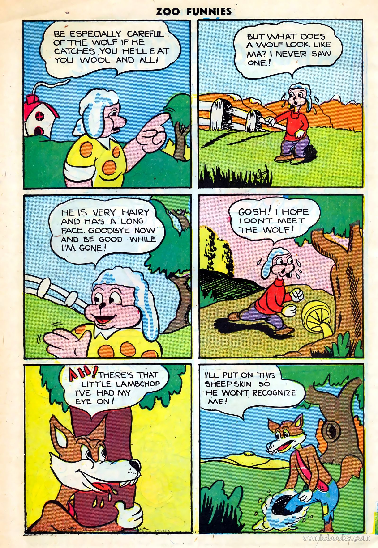 Zoo Funnies #14 — page 26 of 36
