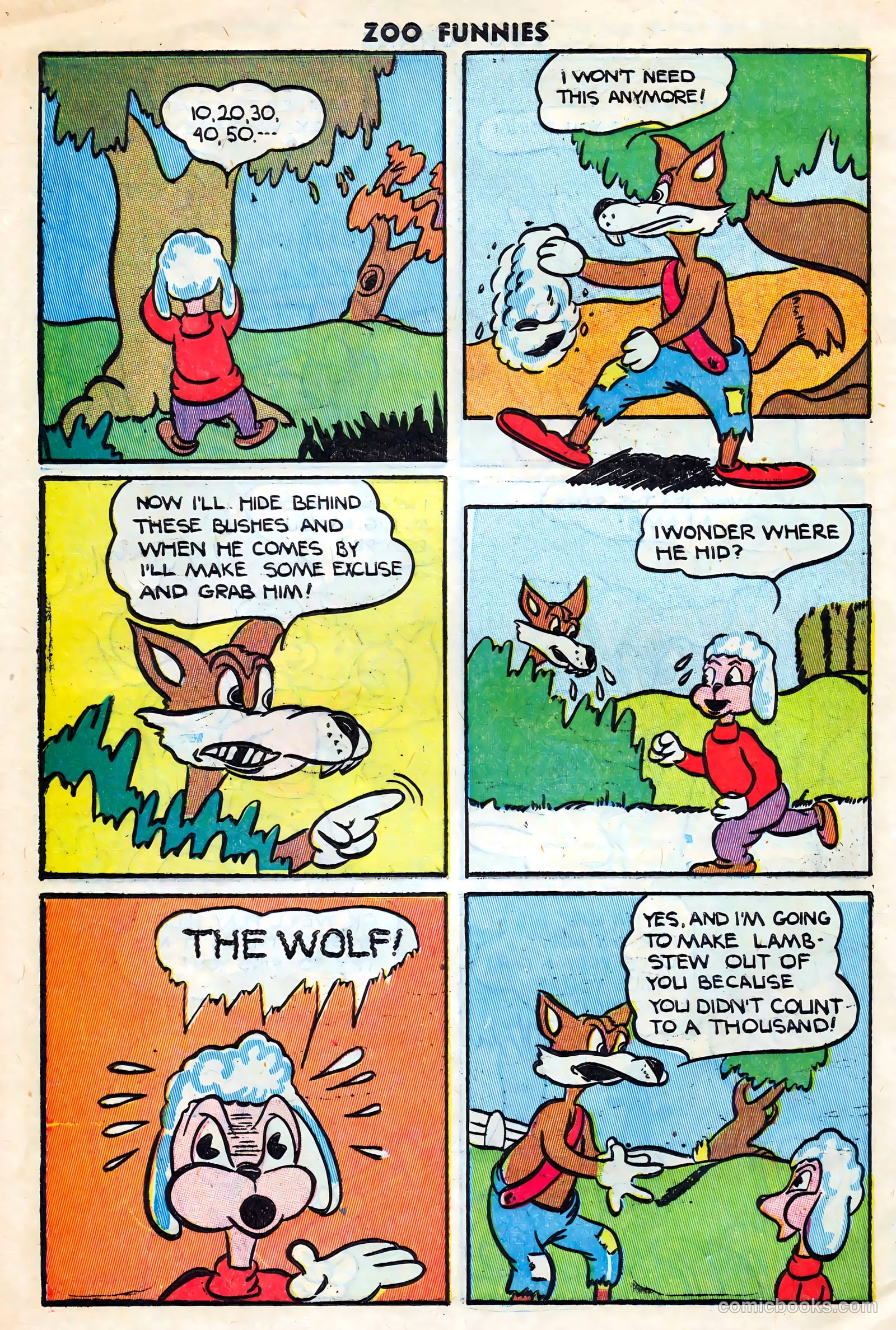 Zoo Funnies #14 — page 28 of 36