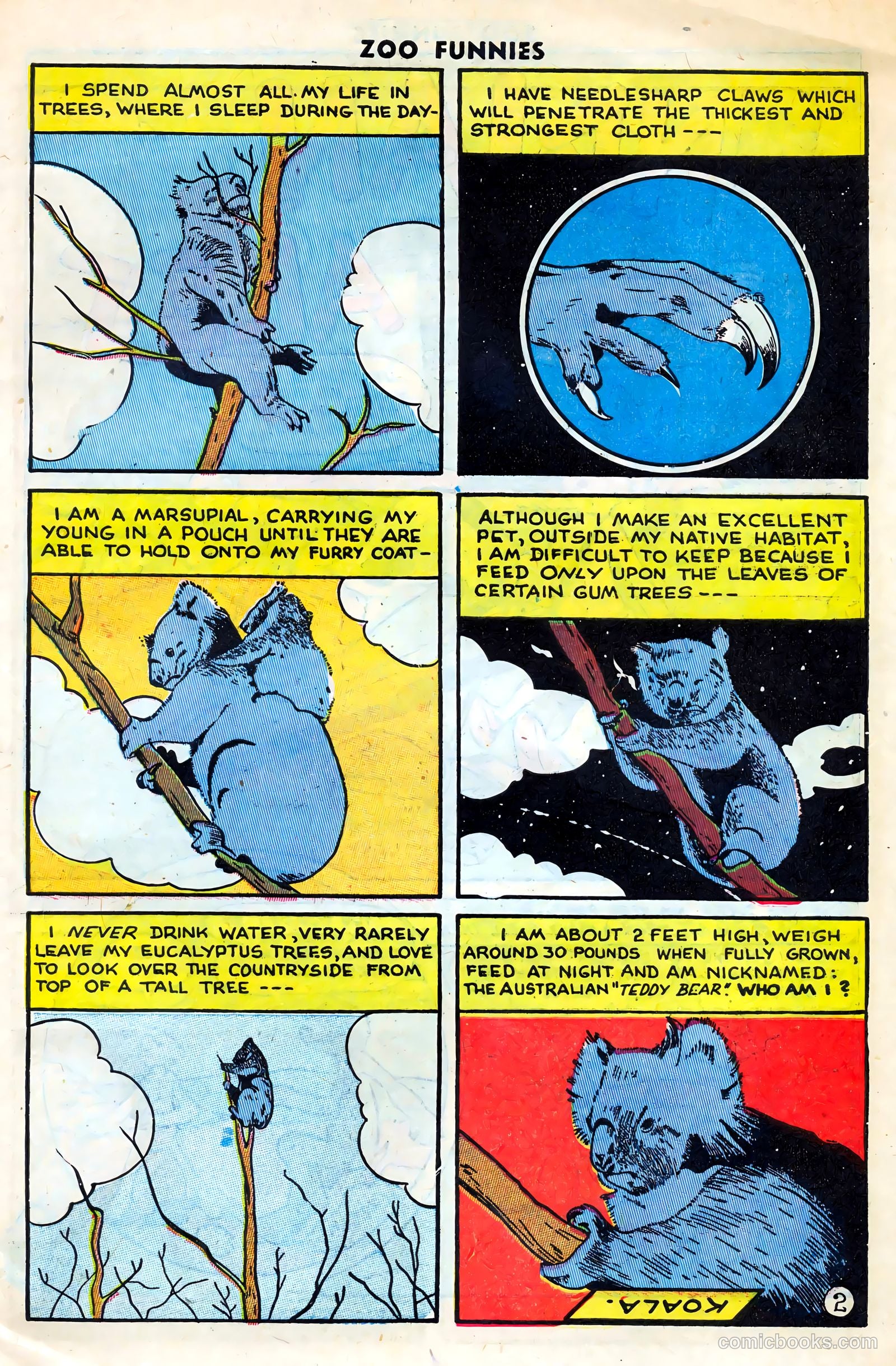 Zoo Funnies #14 — page 31 of 36