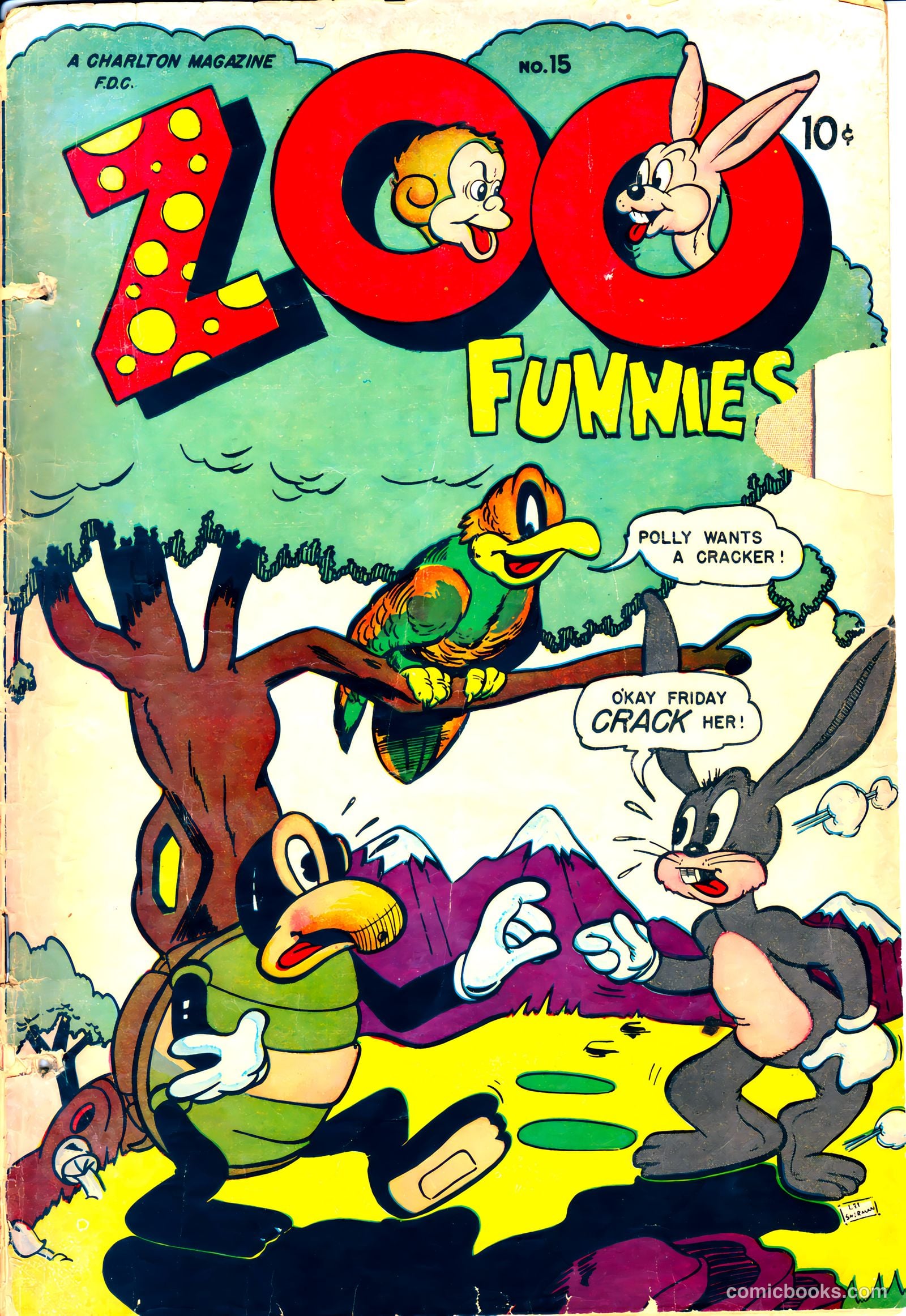 Zoo Funnies #15 — page 1 of 36