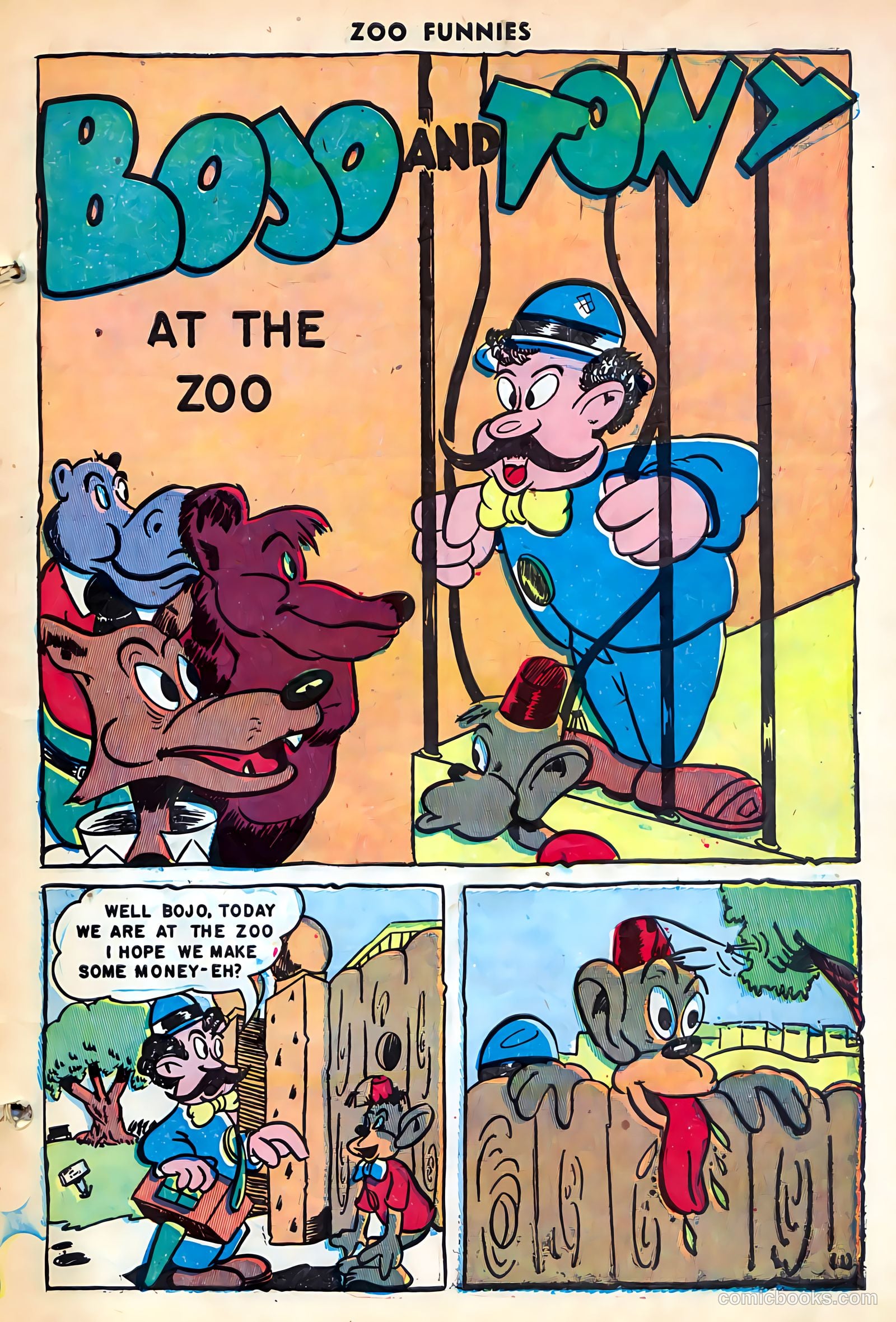 Zoo Funnies #15 — page 3 of 36