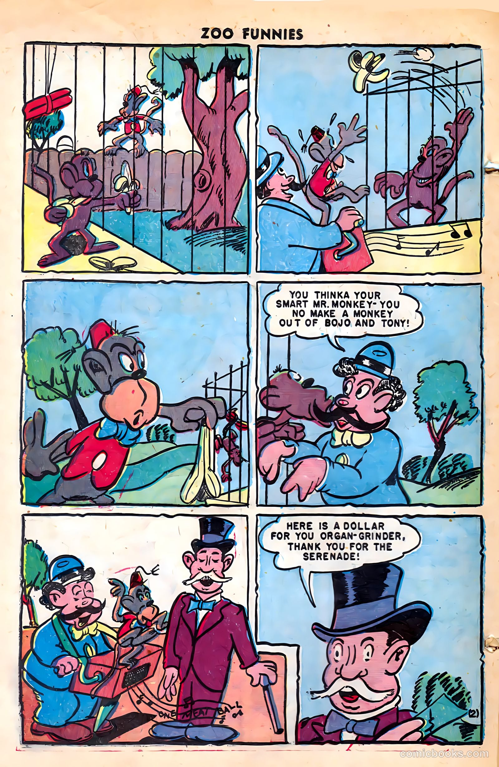 Zoo Funnies #15 — page 4 of 36