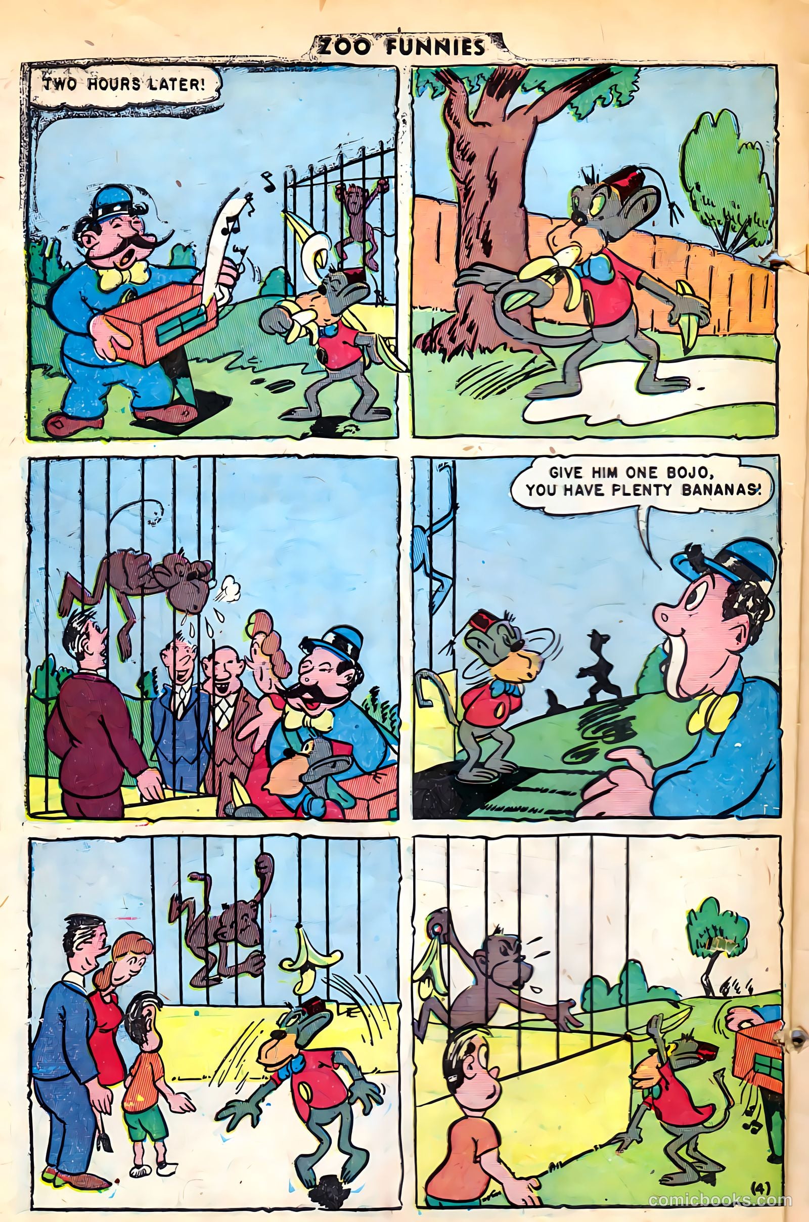 Zoo Funnies #15 — page 6 of 36