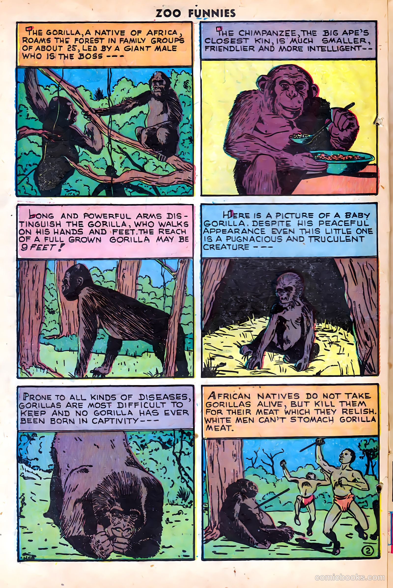 Zoo Funnies #15 — page 16 of 36
