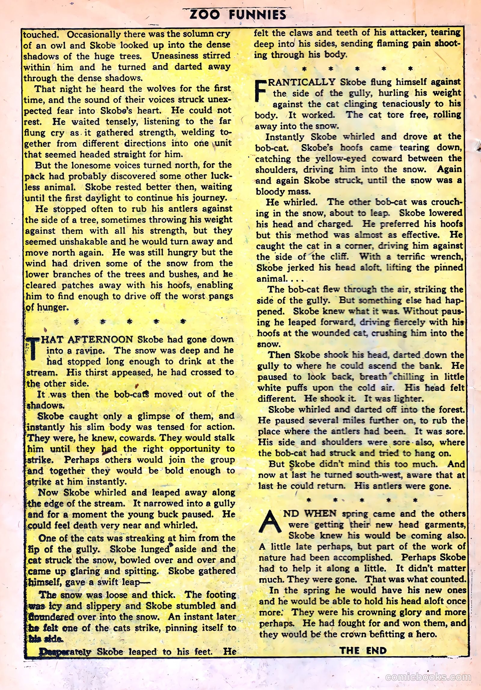 Zoo Funnies #15 — page 18 of 36
