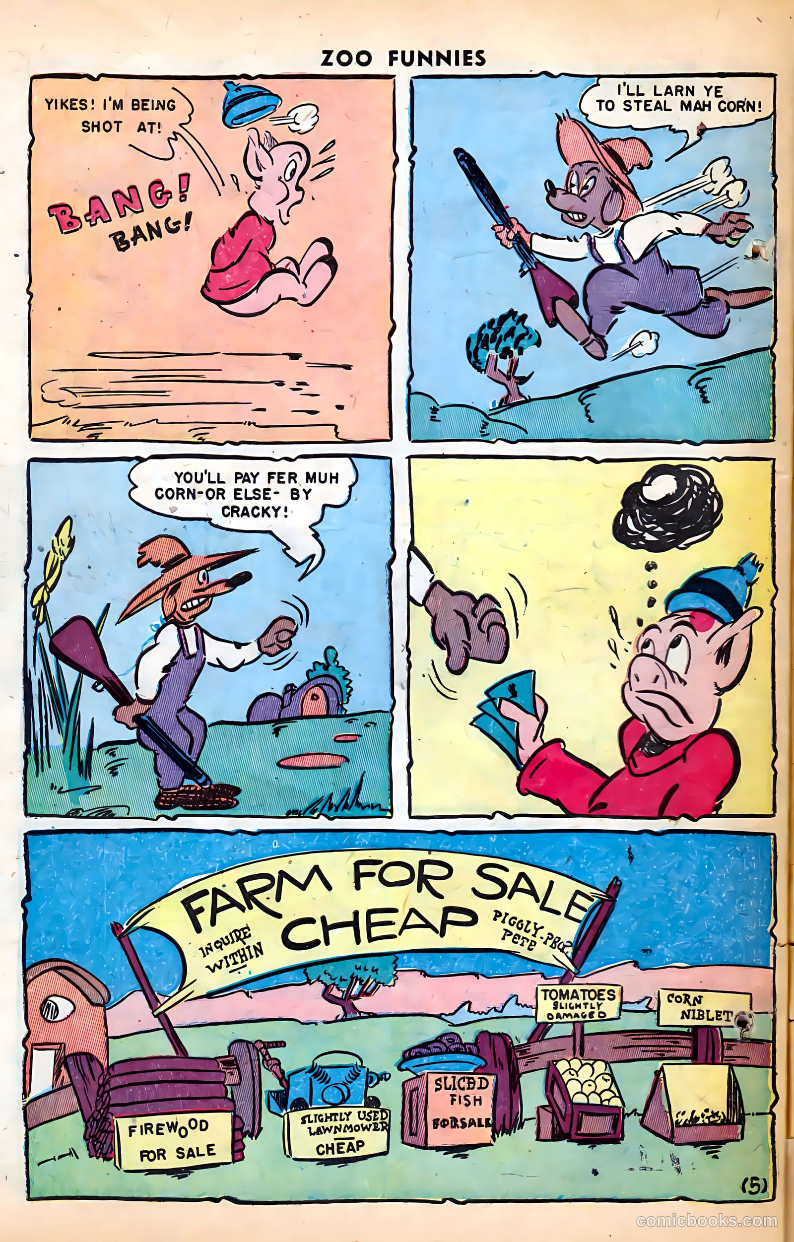 Zoo Funnies #15 — page 30 of 36