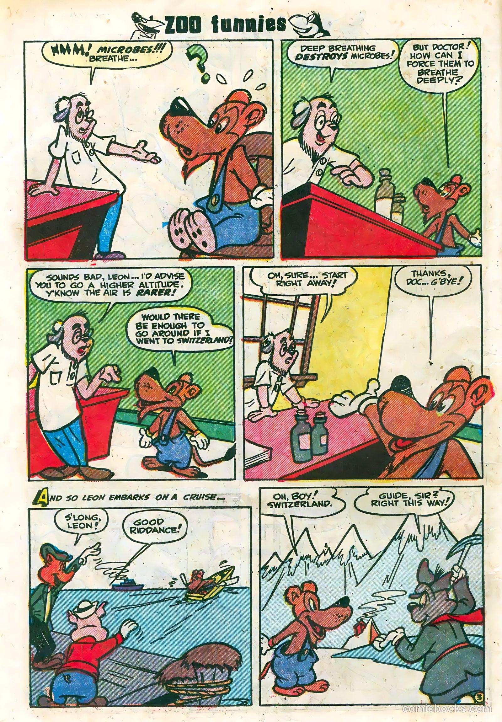 Zoo Funnies #2 — page 14 of 36