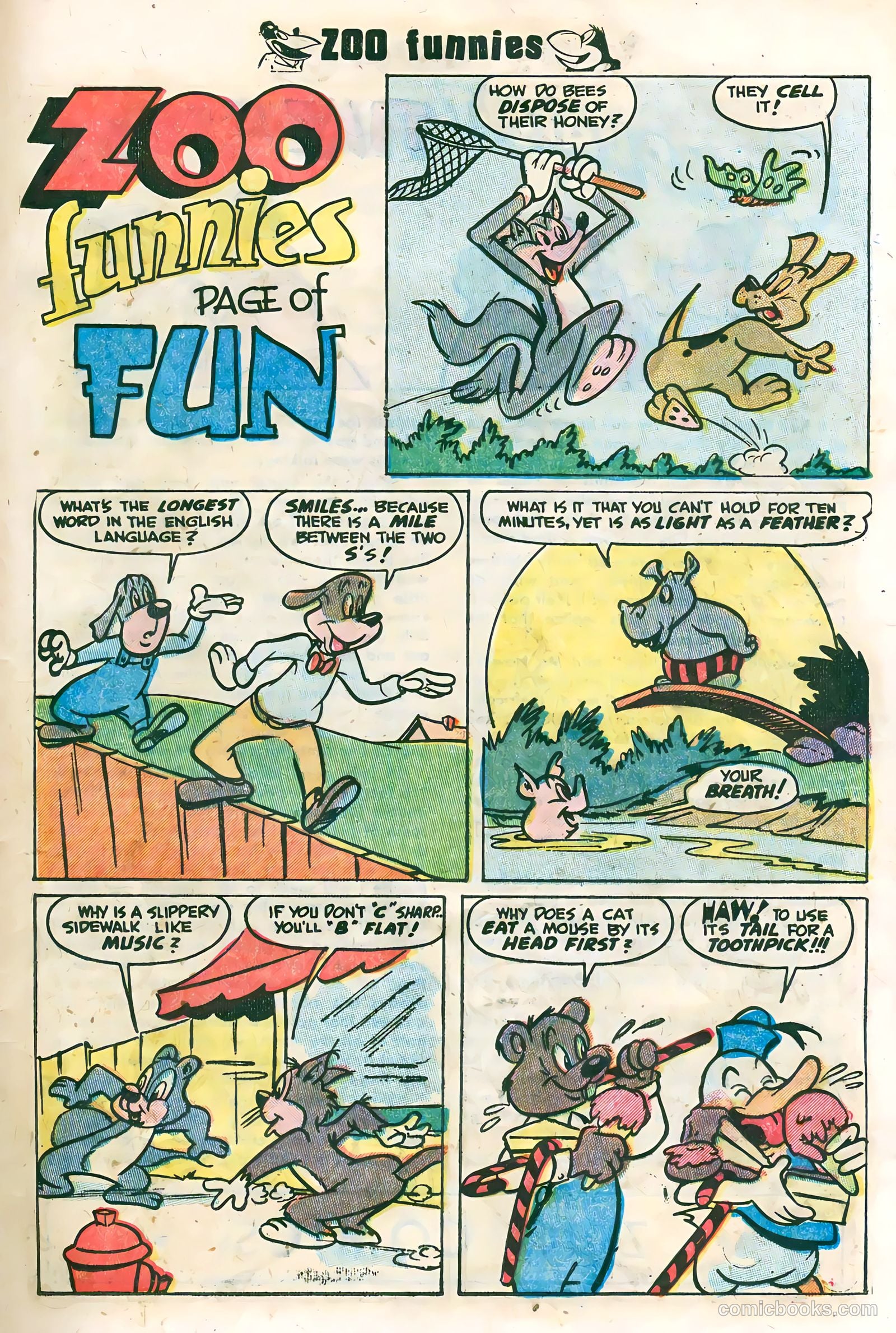 Zoo Funnies #2 — page 17 of 36