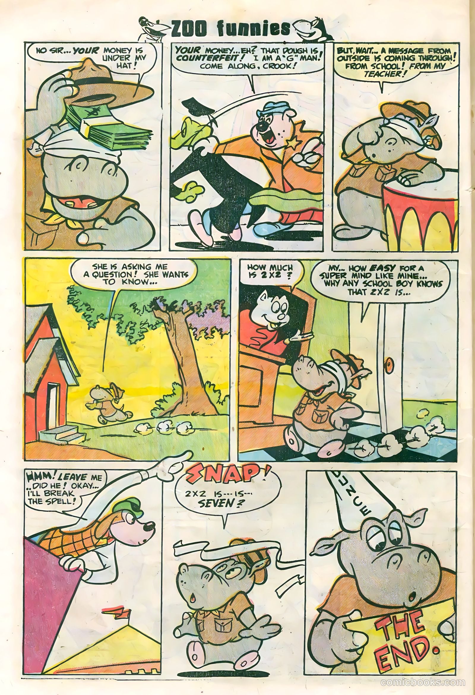 Zoo Funnies #2 — page 32 of 36