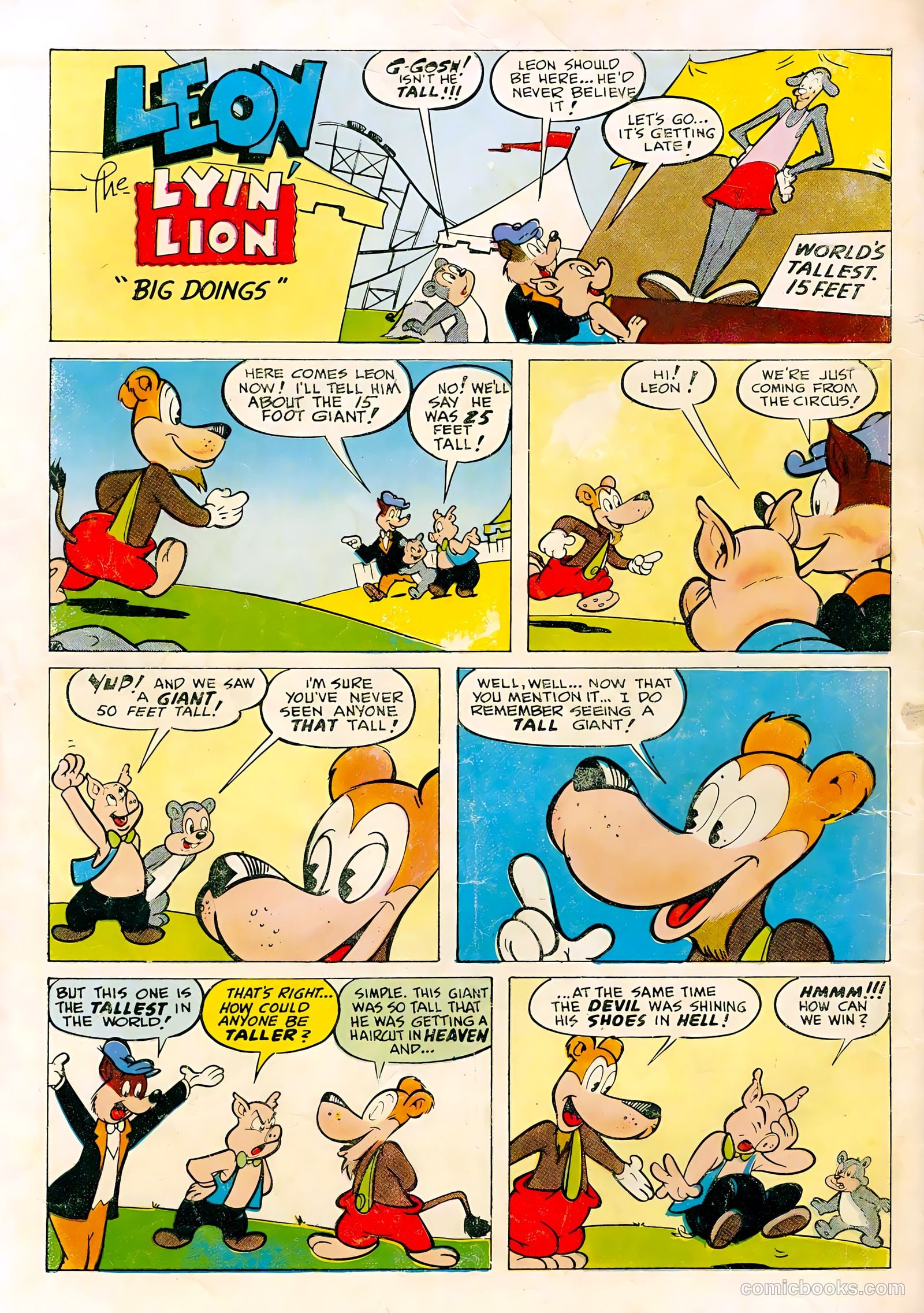 Zoo Funnies #2 — page 36 of 36