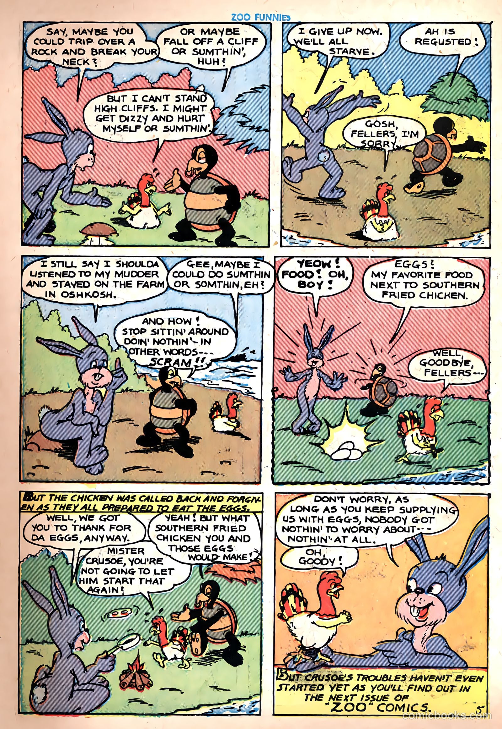 Zoo Funnies #2 — page 7 of 52
