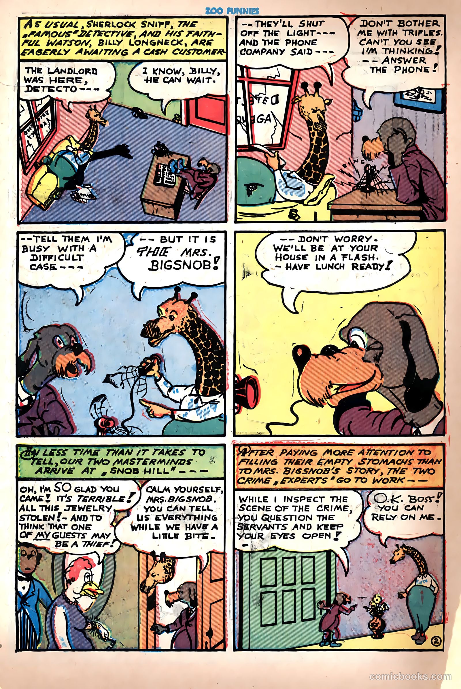 Zoo Funnies #2 — page 16 of 52