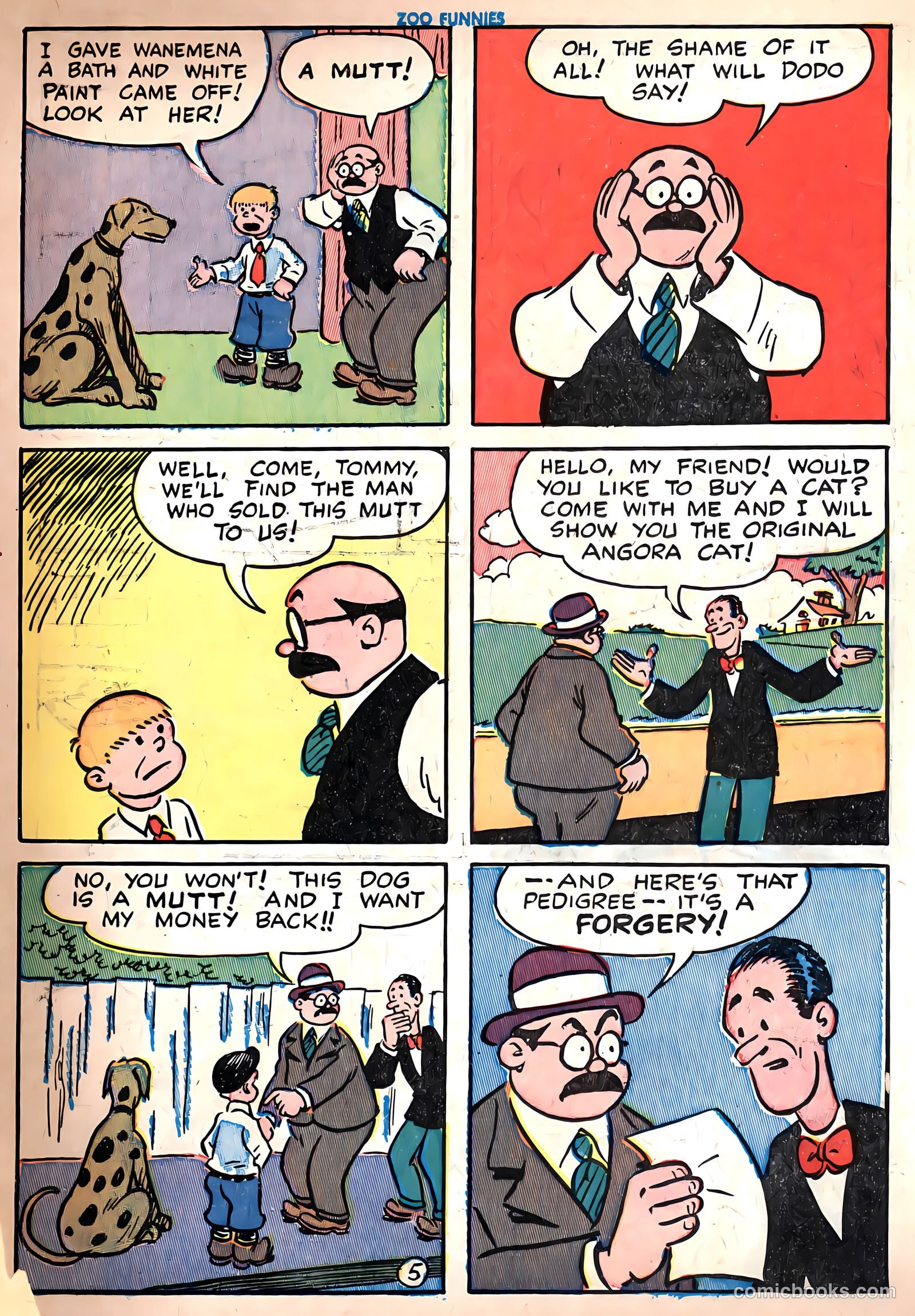 Zoo Funnies #2 — page 31 of 52
