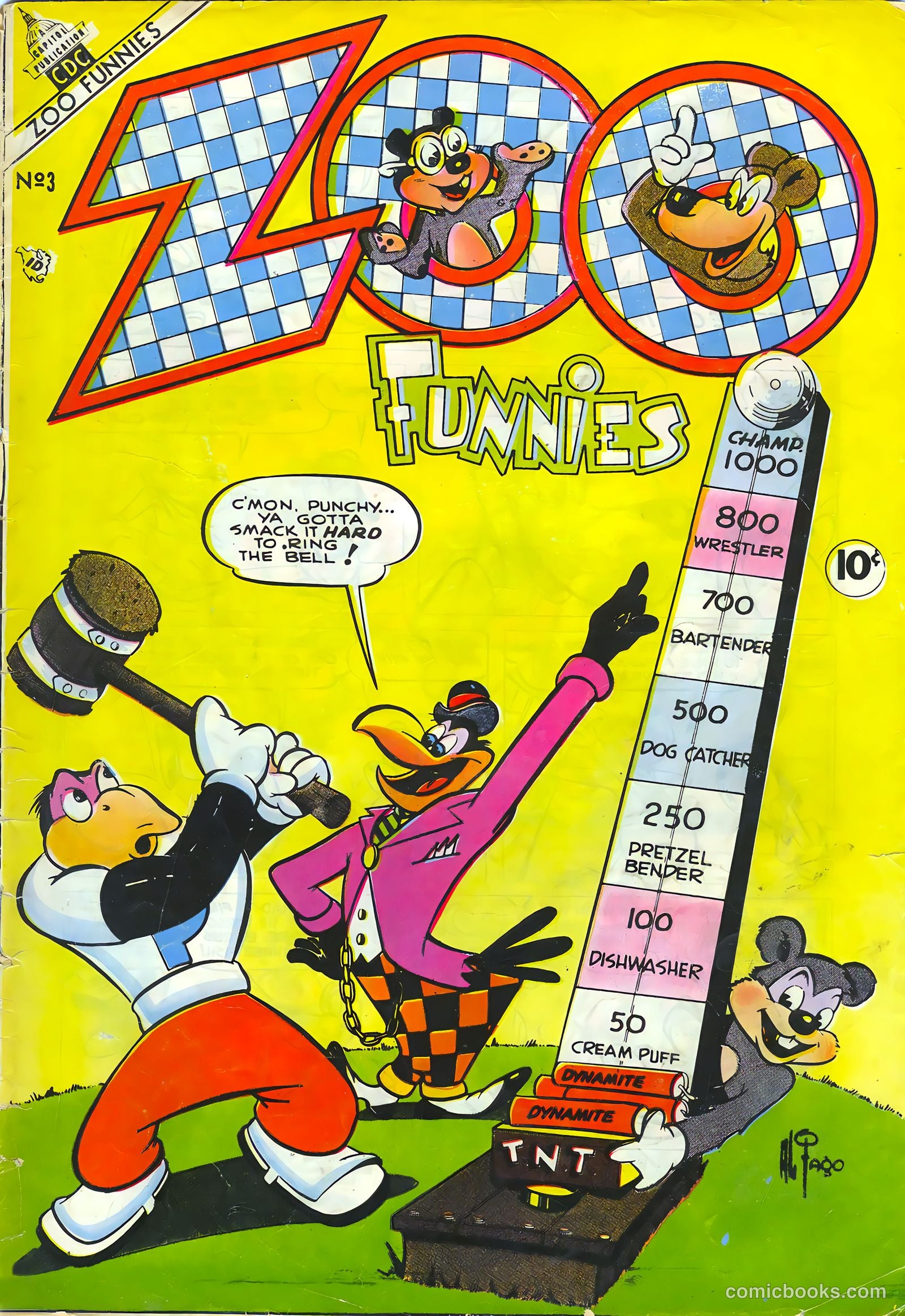 Zoo Funnies #3 — page 1 of 36