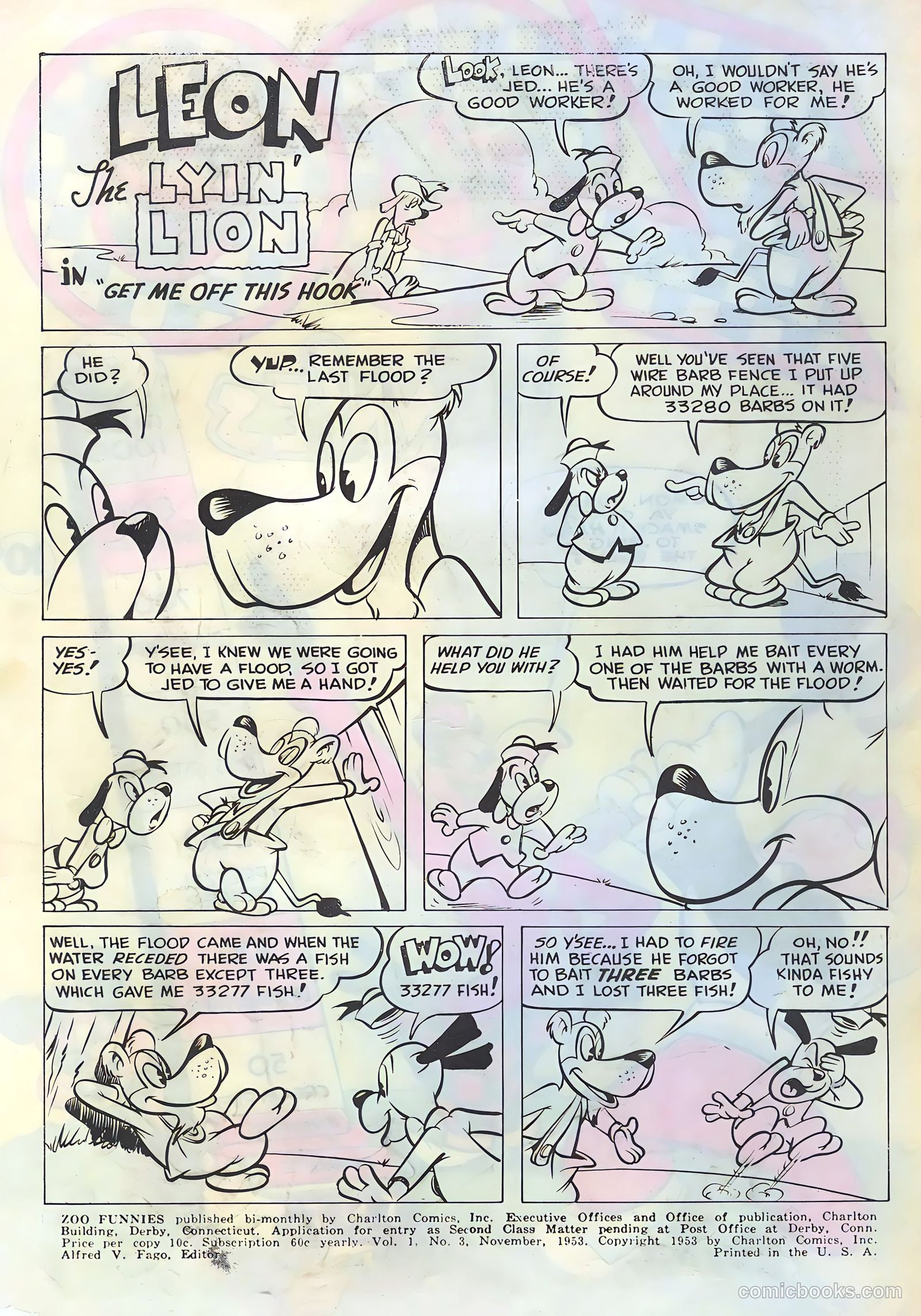 Zoo Funnies #3 — page 2 of 36