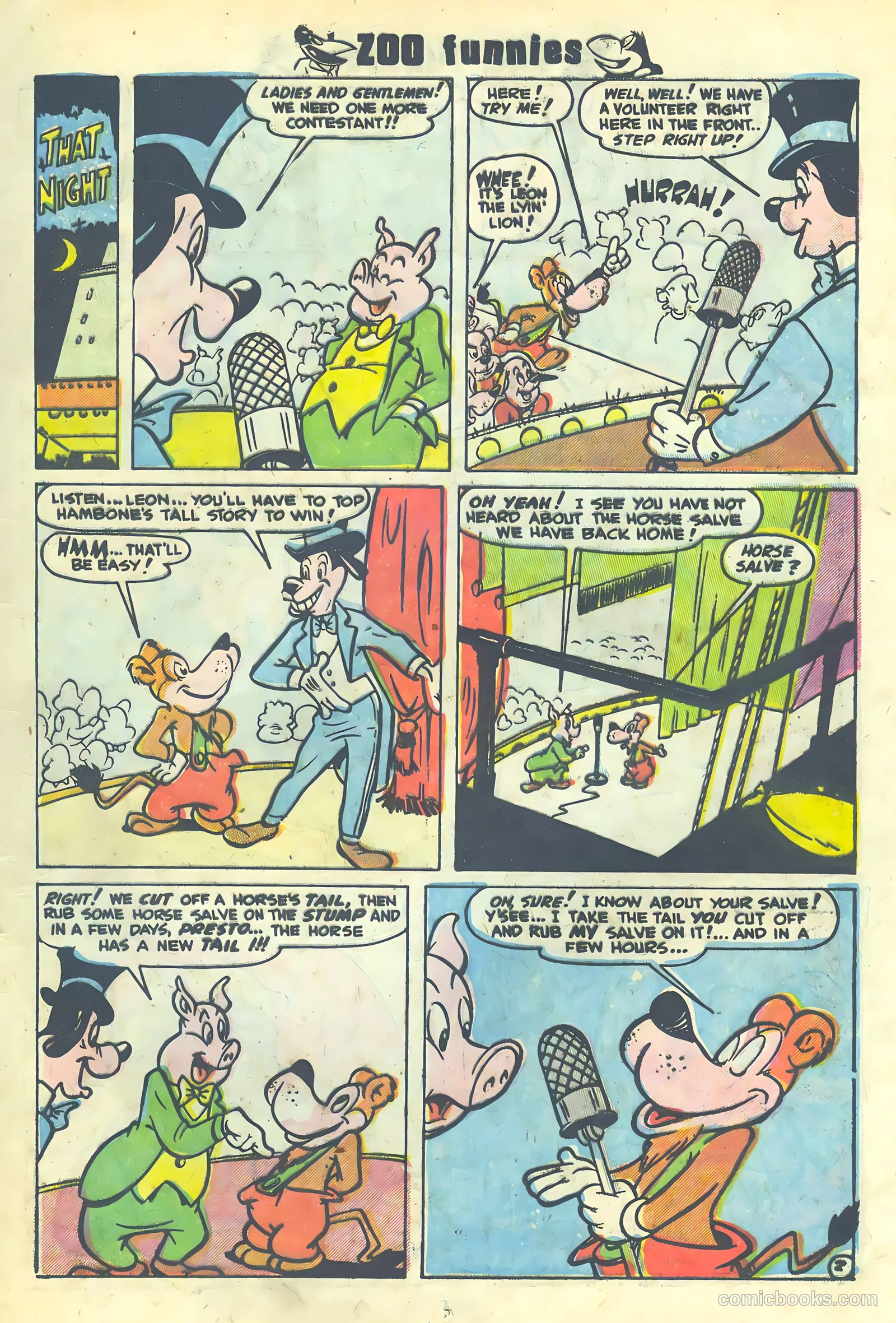 Zoo Funnies #3 — page 13 of 36