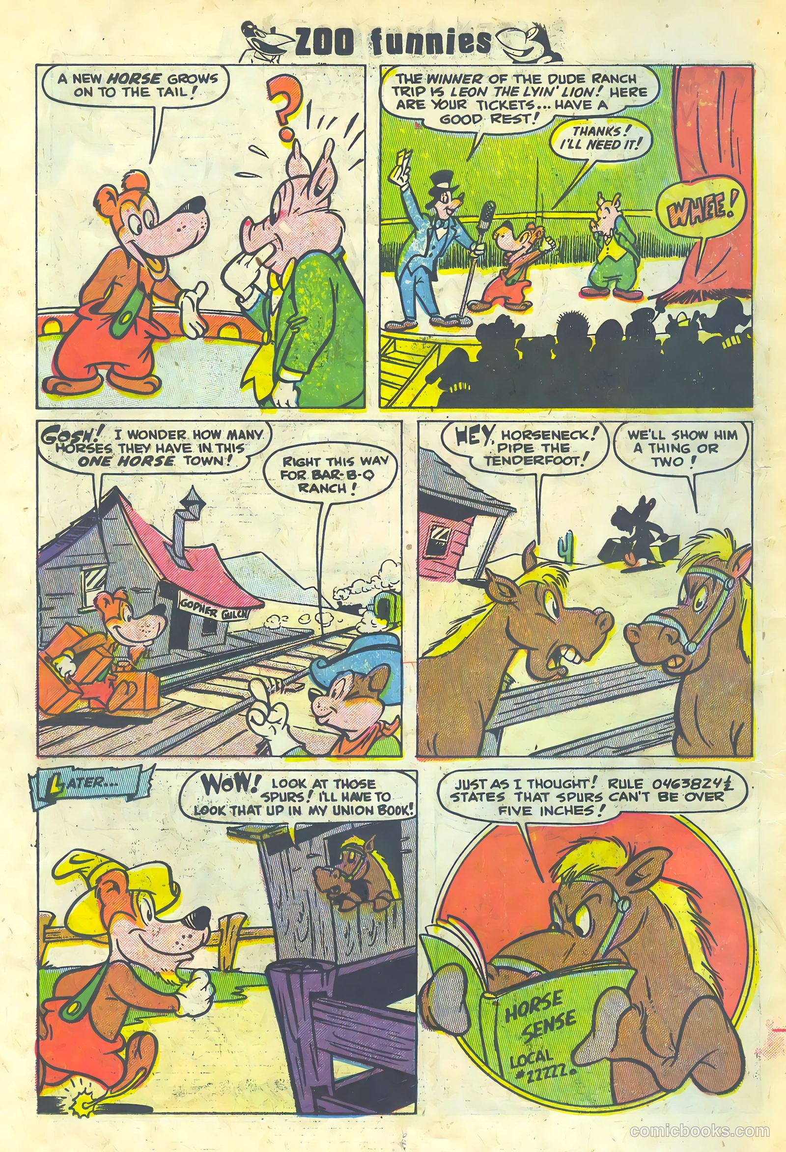 Zoo Funnies #3 — page 14 of 36
