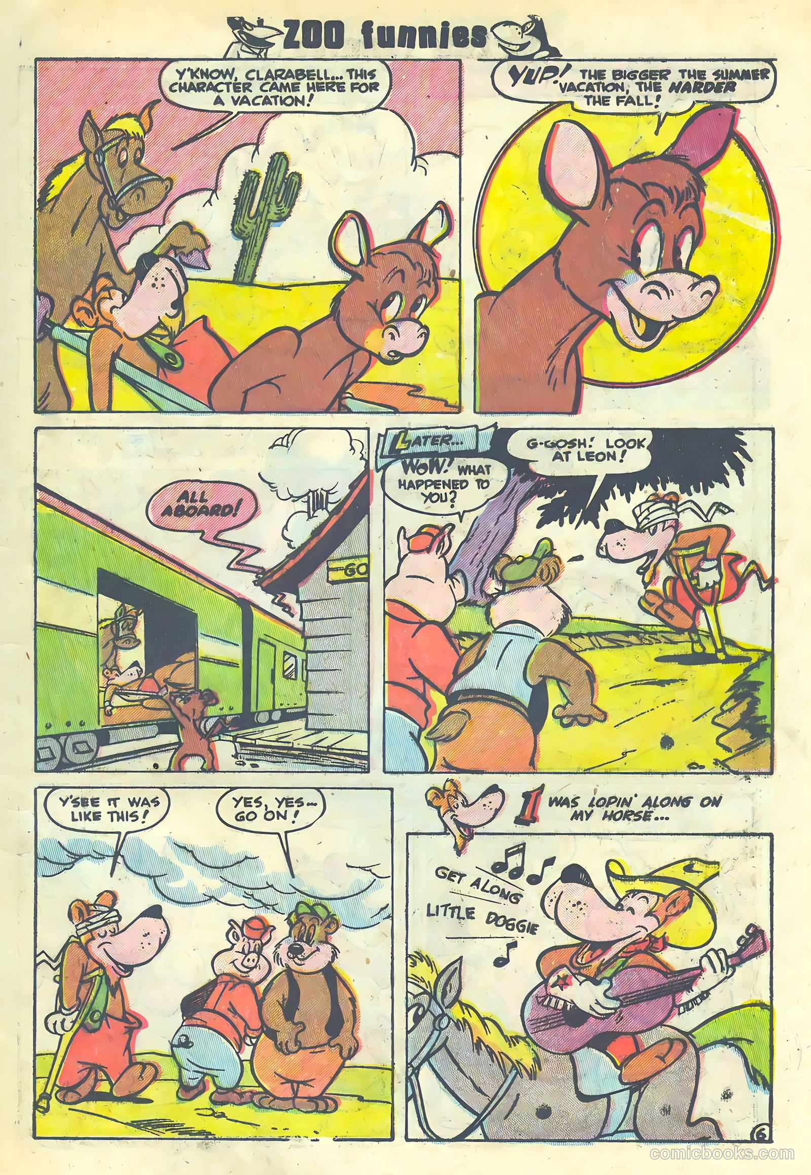 Zoo Funnies #3 — page 17 of 36