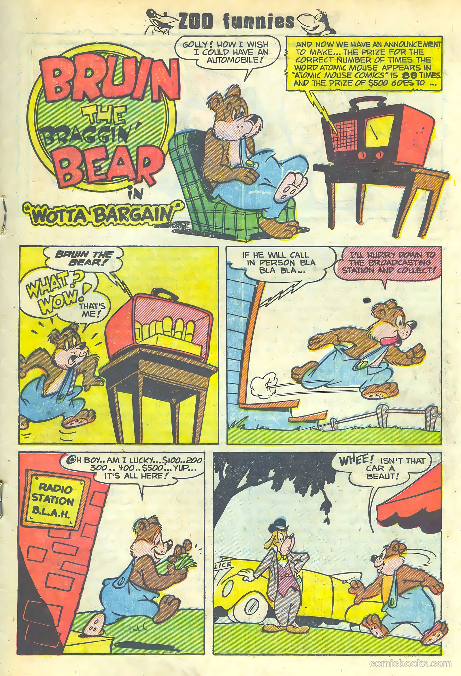 Zoo Funnies #3 — page 19 of 36