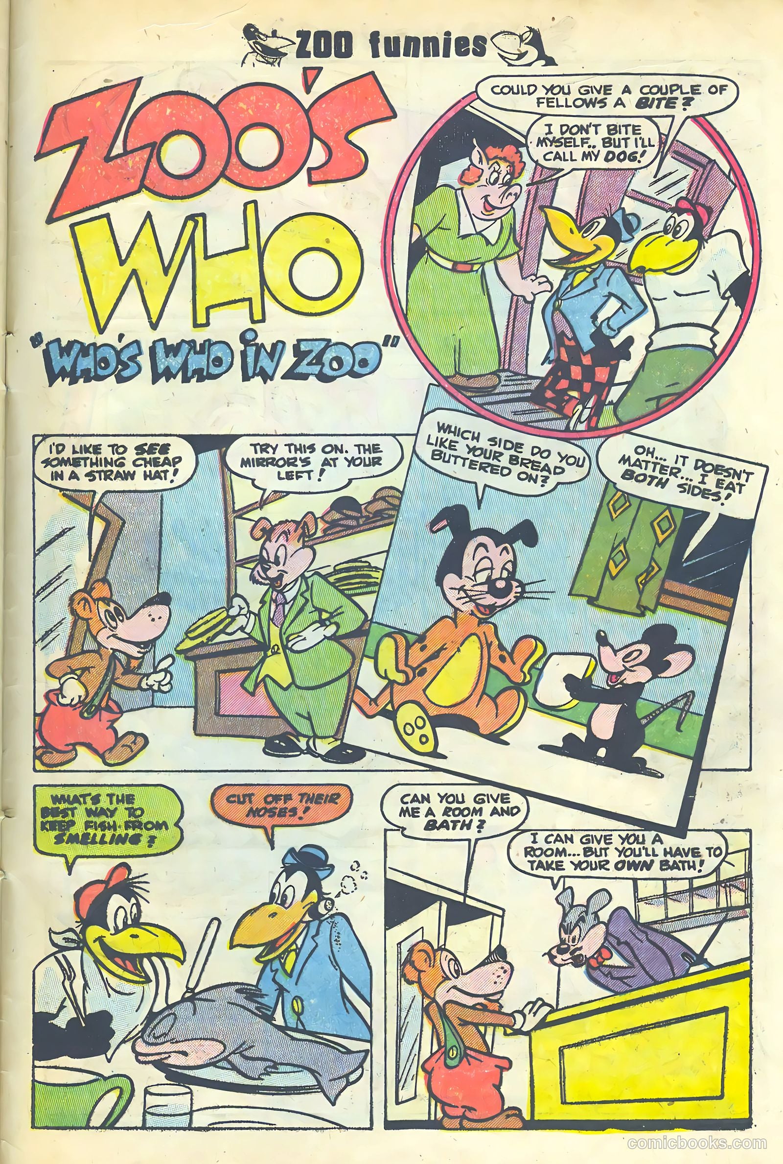 Zoo Funnies #3 — page 33 of 36