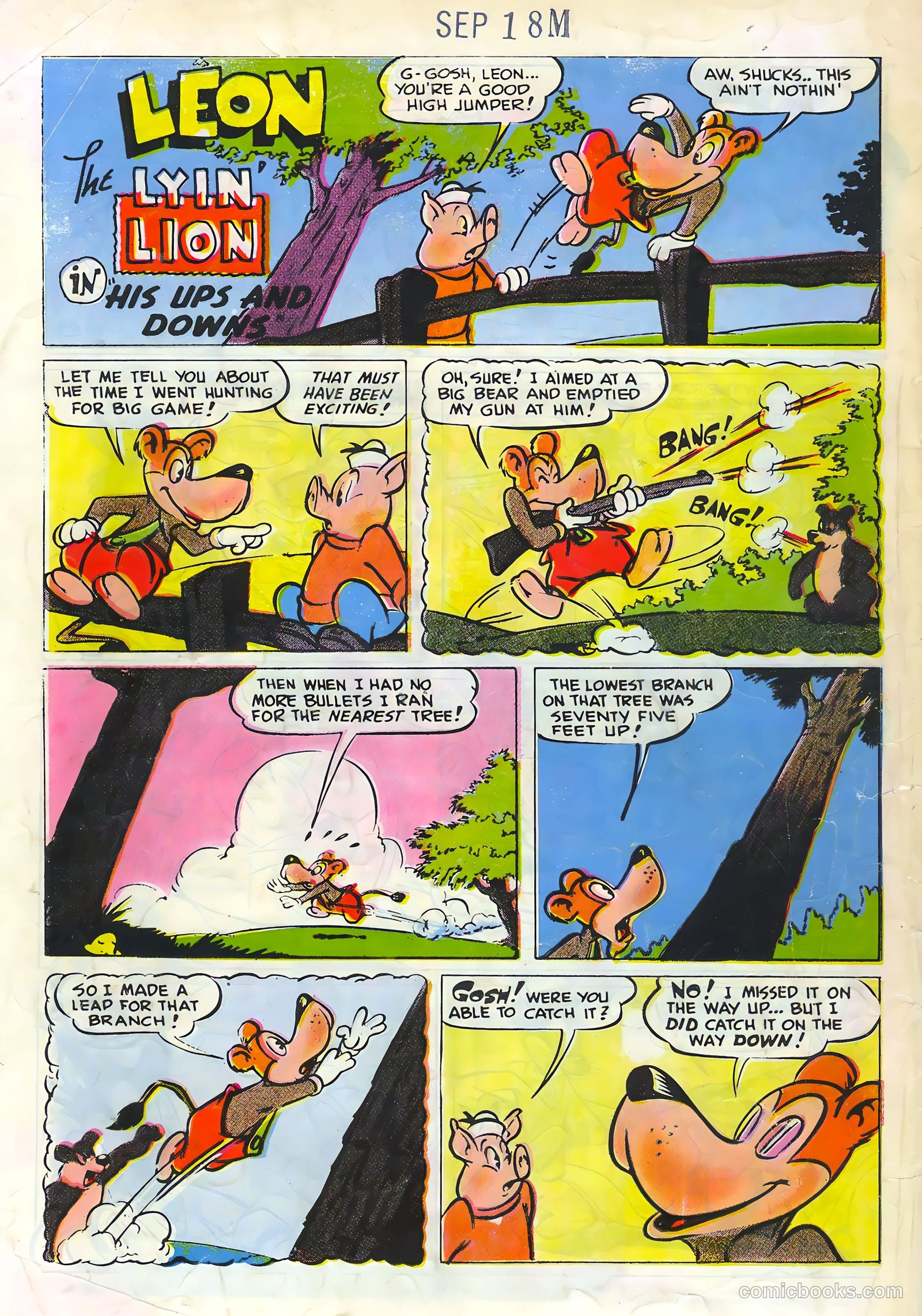 Zoo Funnies #3 — page 36 of 36