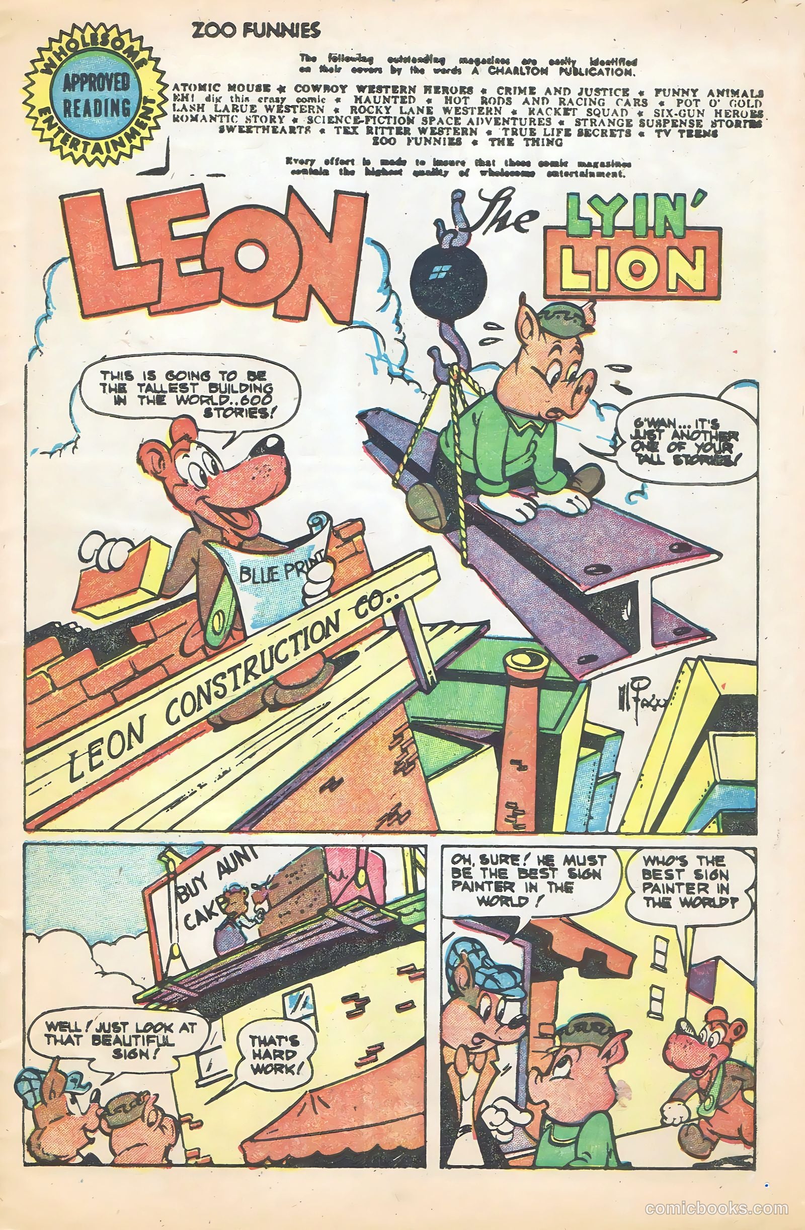 Zoo Funnies #4 — page 3 of 36