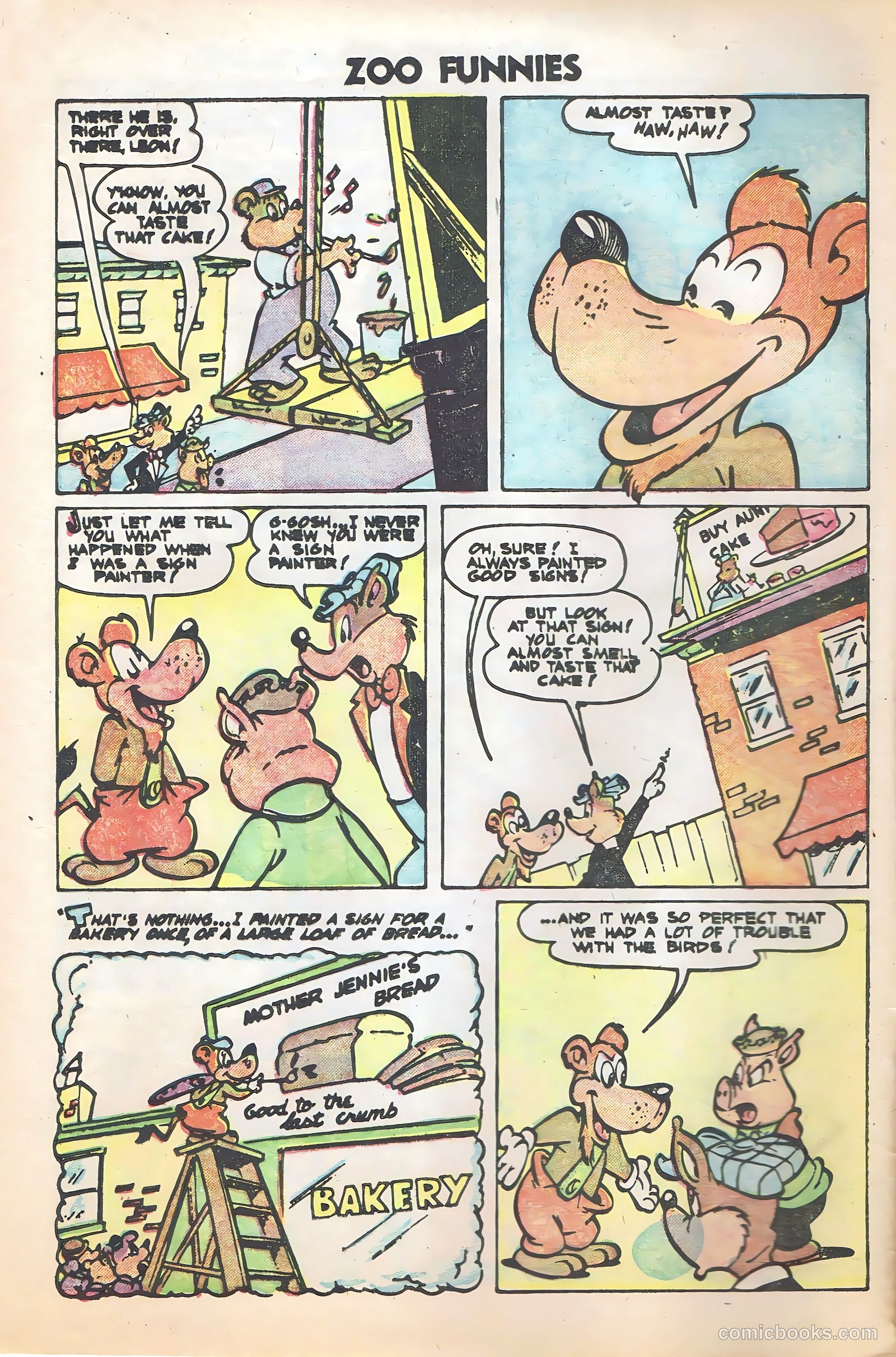 Zoo Funnies #4 — page 4 of 36