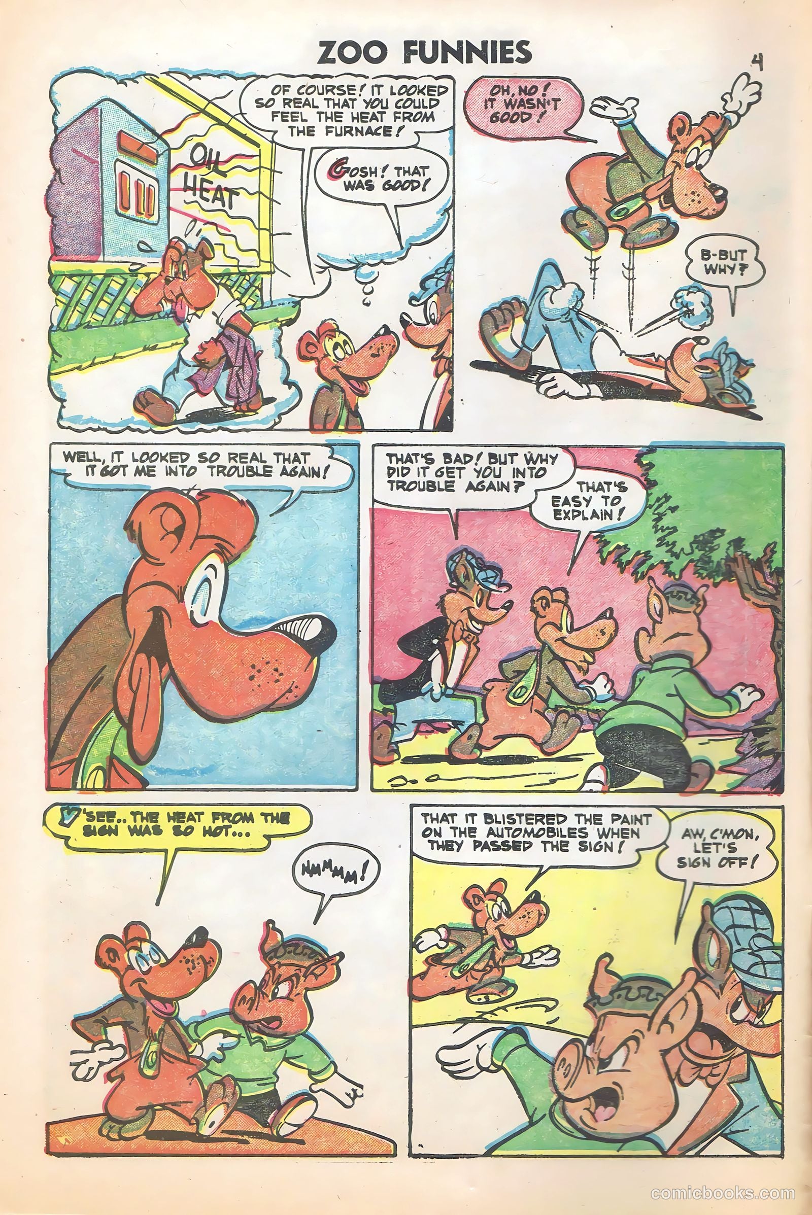 Zoo Funnies #4 — page 6 of 36
