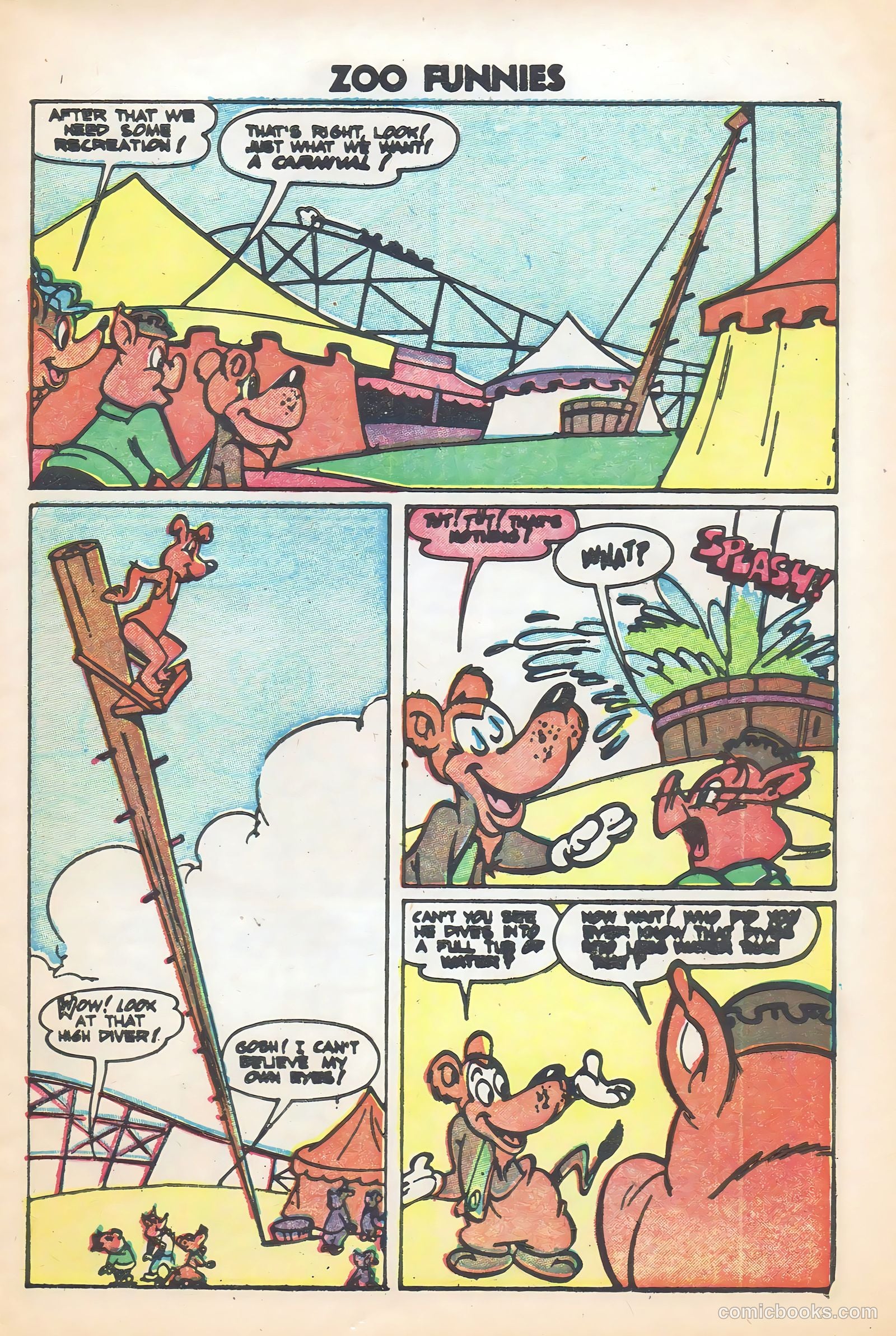 Zoo Funnies #4 — page 7 of 36