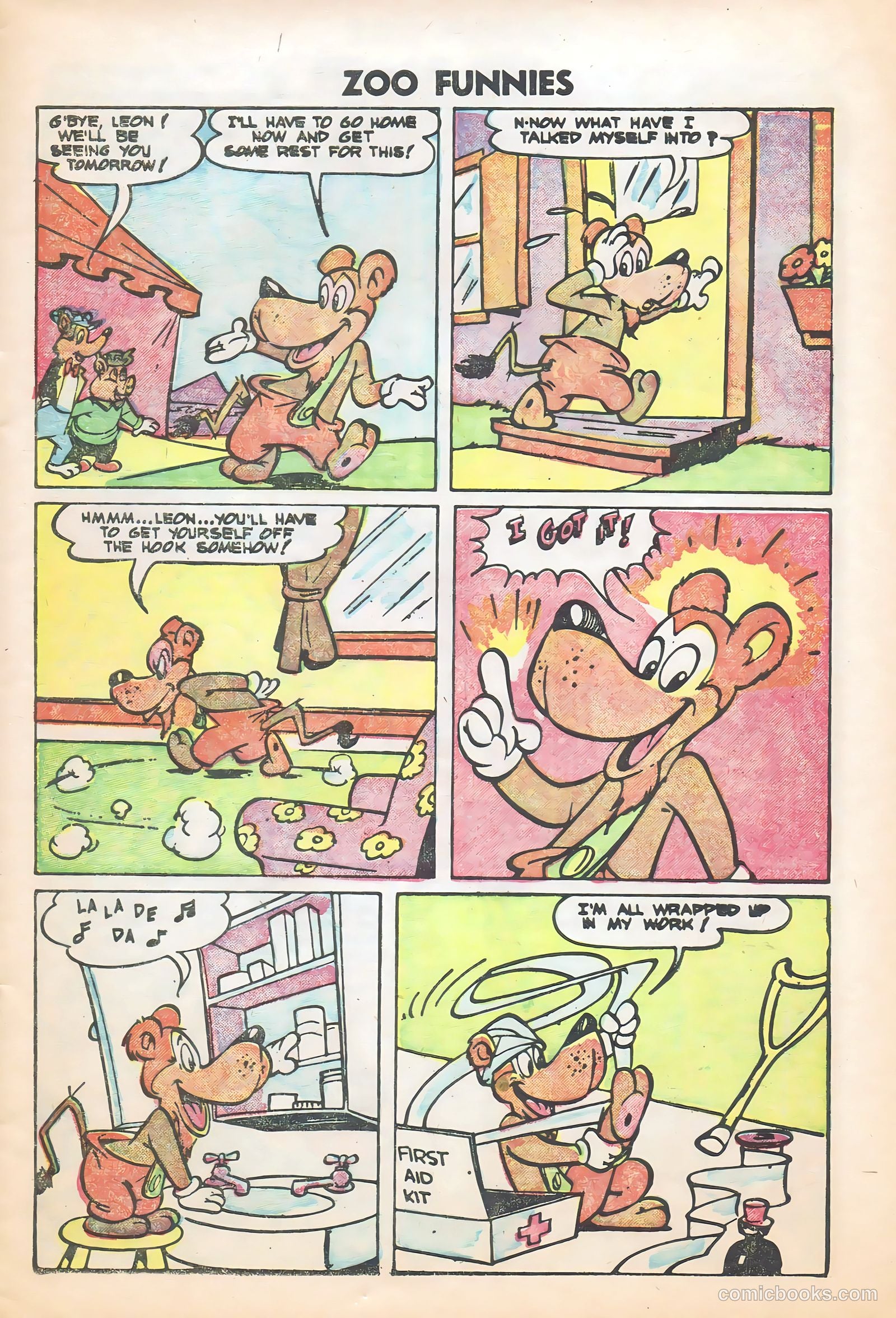Zoo Funnies #4 — page 9 of 36