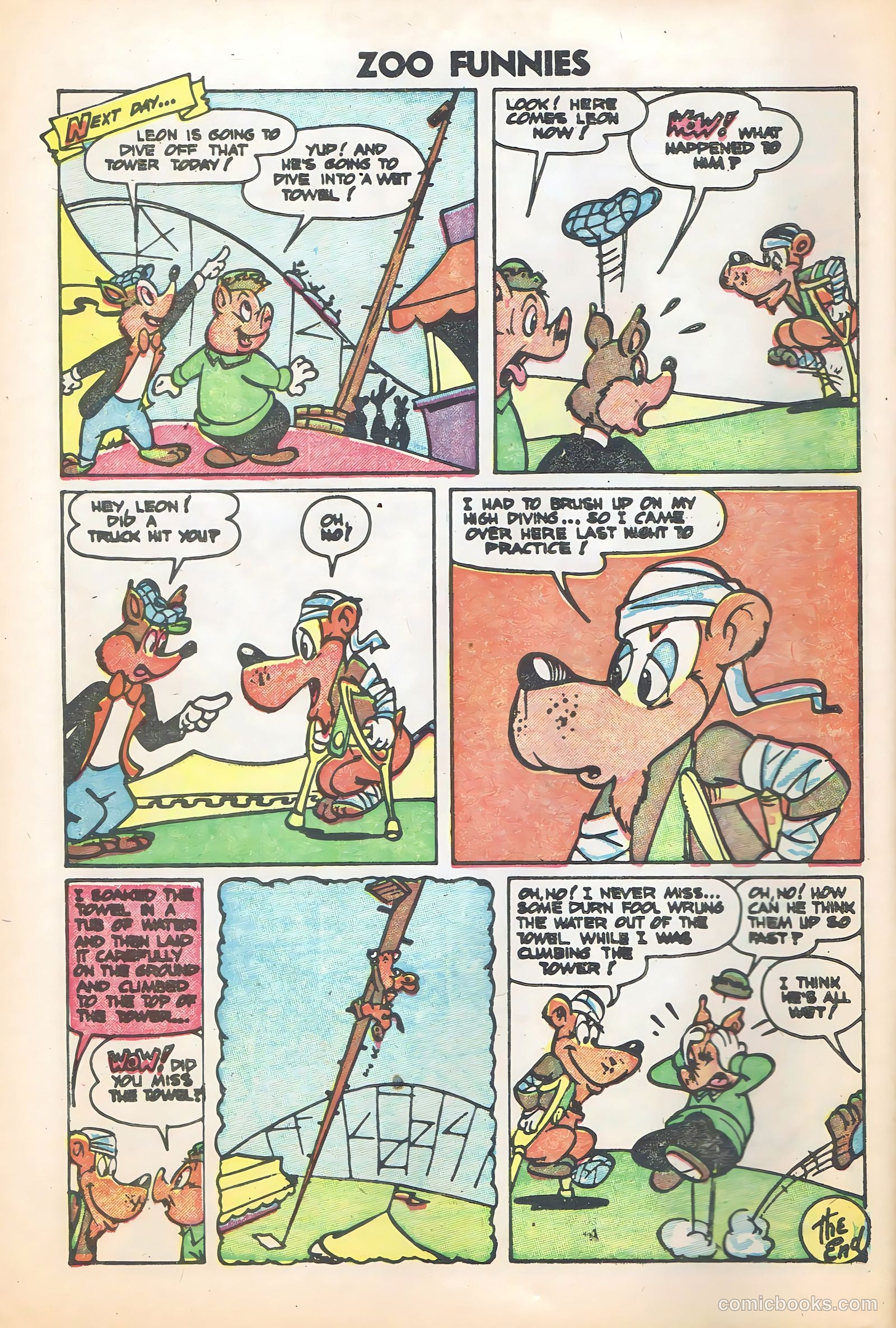 Zoo Funnies #4 — page 10 of 36