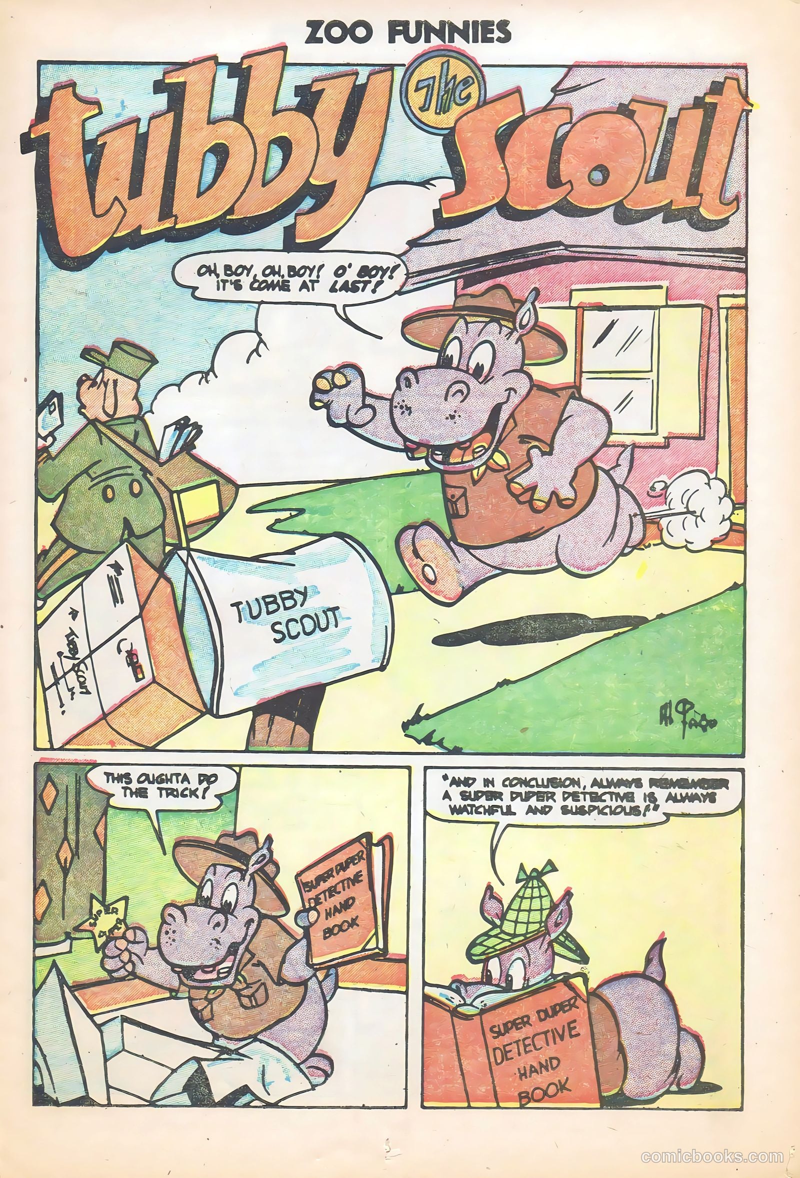 Zoo Funnies #4 — page 11 of 36