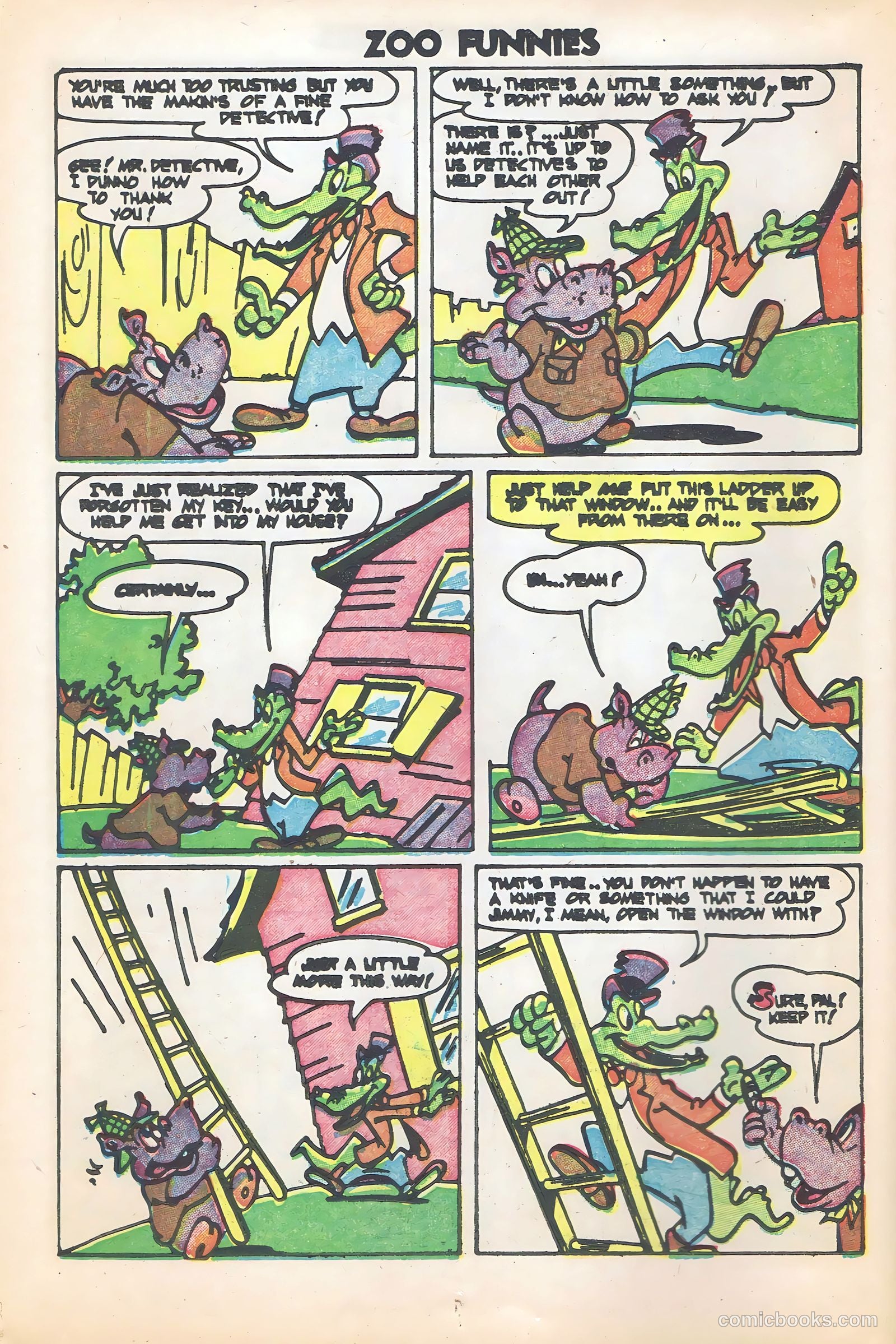 Zoo Funnies #4 — page 14 of 36