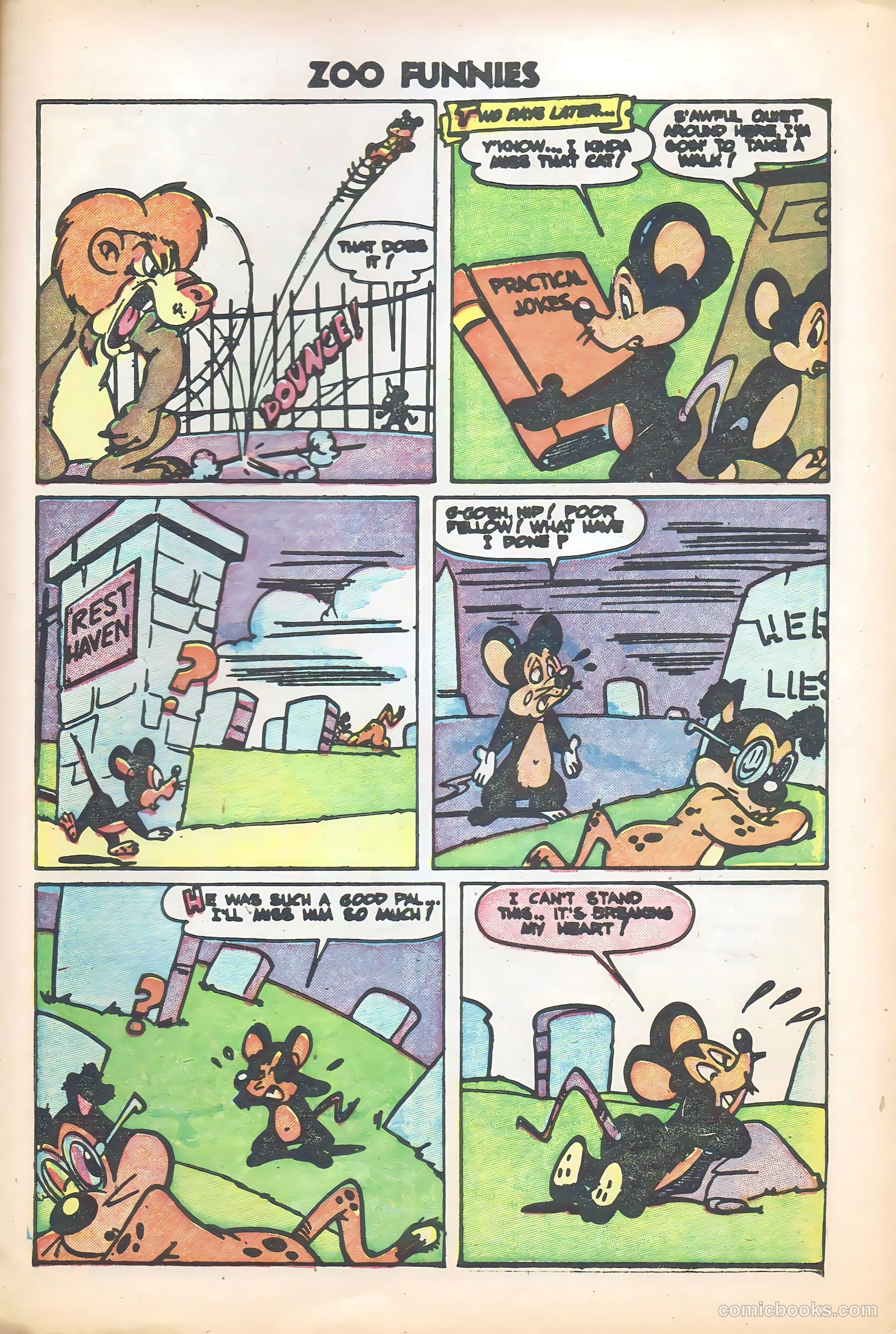 Zoo Funnies #4 — page 27 of 36