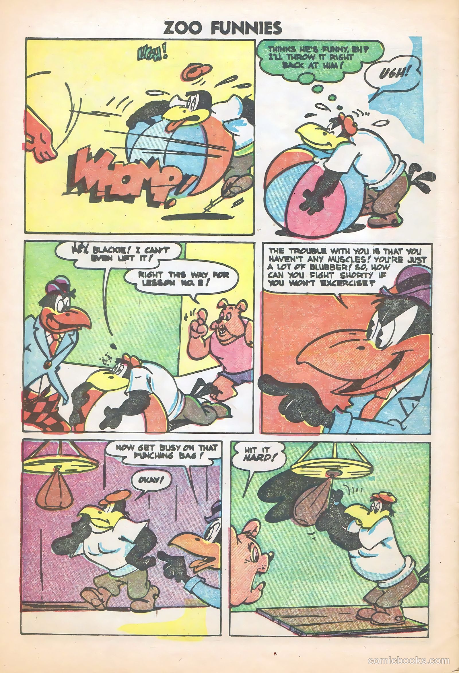 Zoo Funnies #4 — page 32 of 36