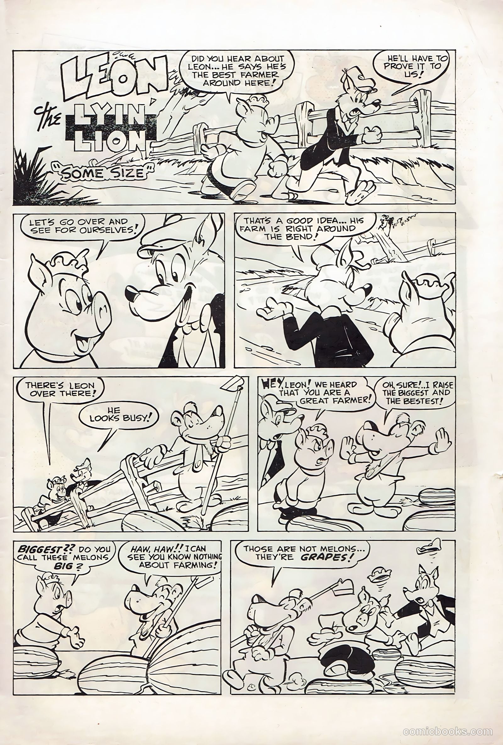 Zoo Funnies #4 — page 35 of 36