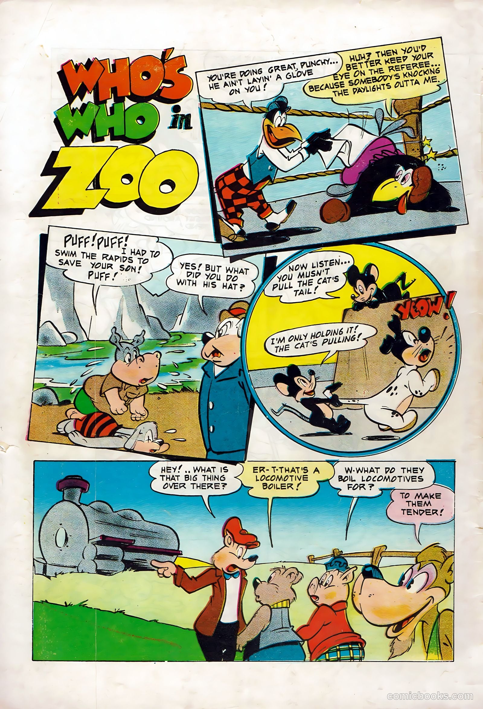 Zoo Funnies #4 — page 36 of 36