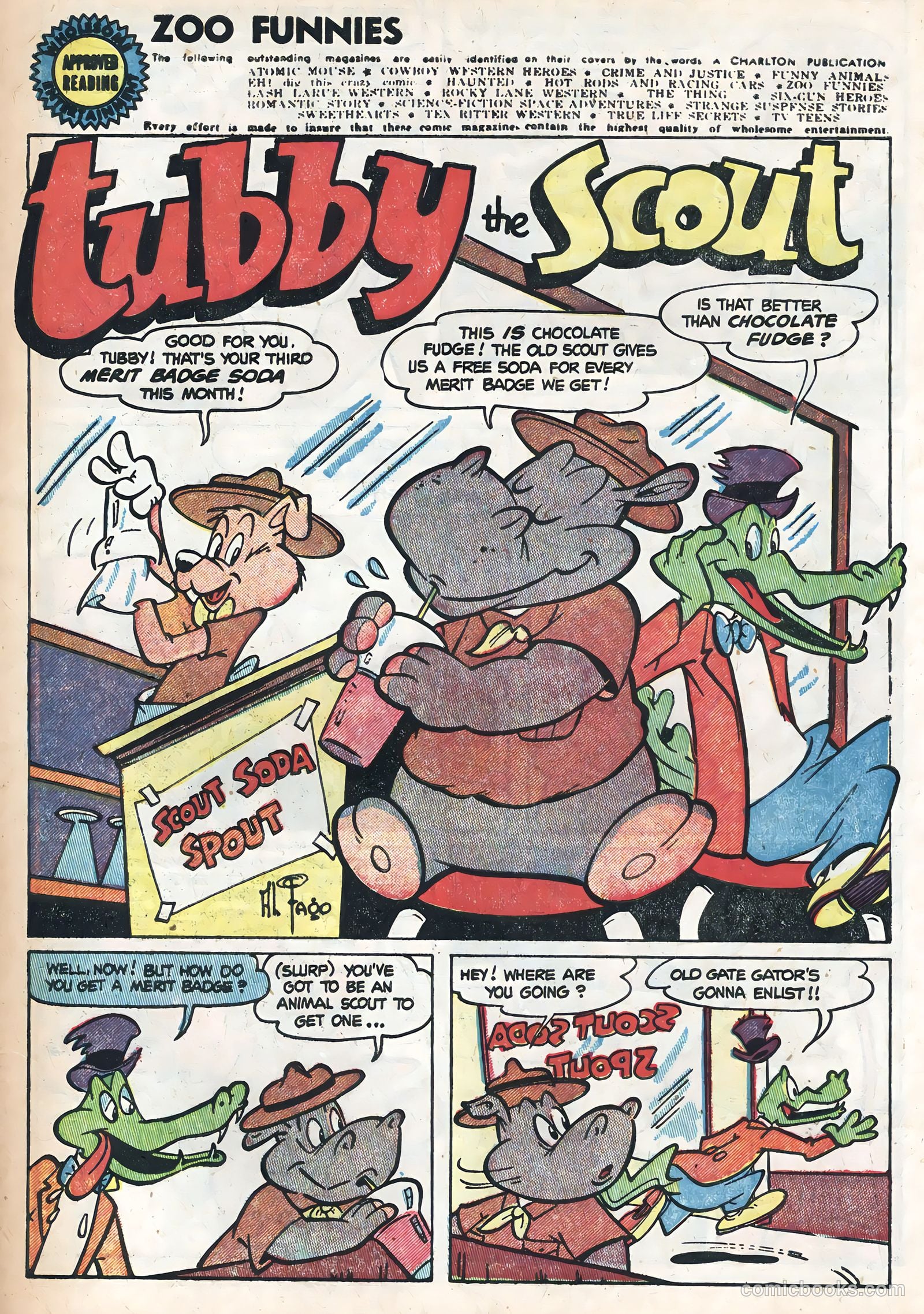 Zoo Funnies #5 — page 3 of 36
