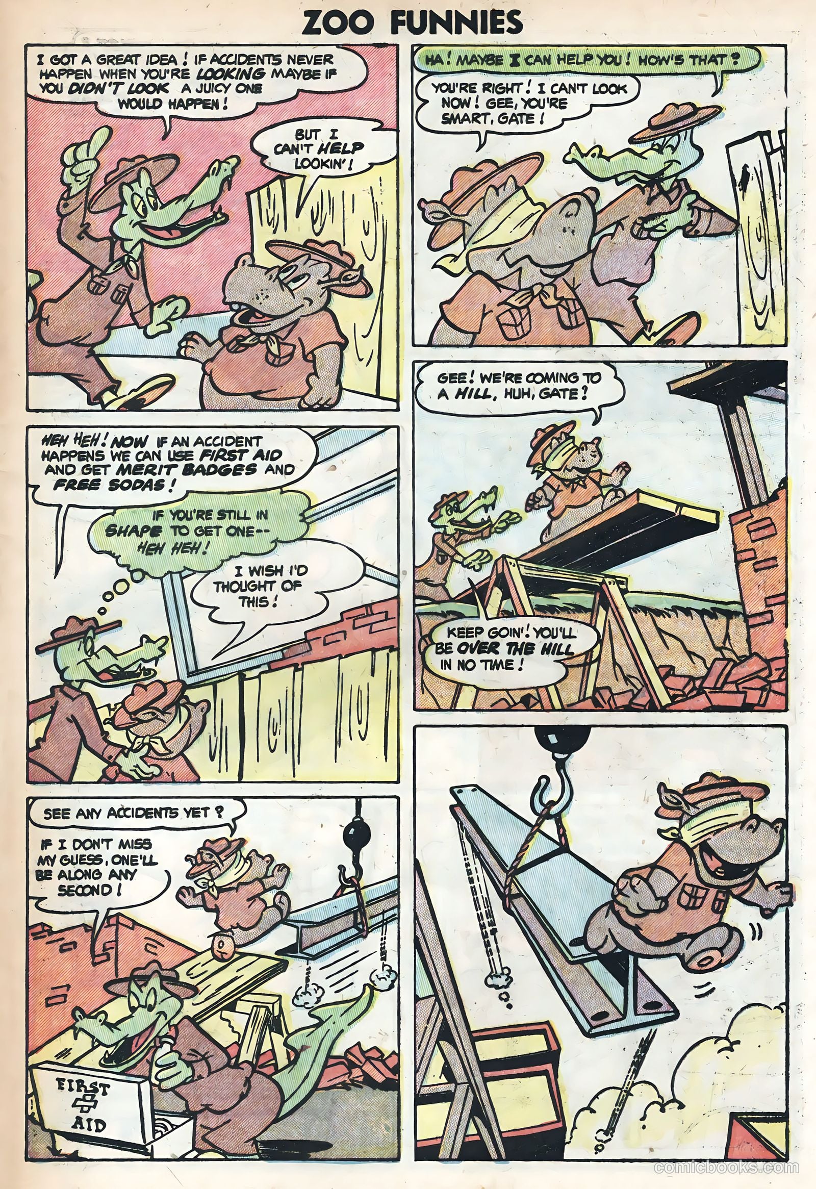 Zoo Funnies #5 — page 5 of 36